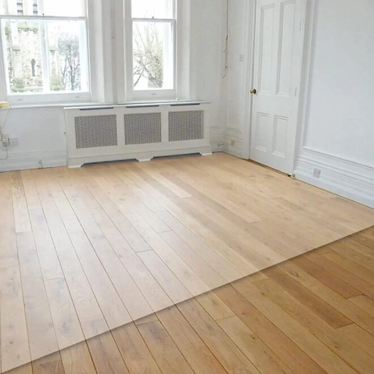 Mata podłogowa przezroczysta 1,5mm TÜV 100x350cm