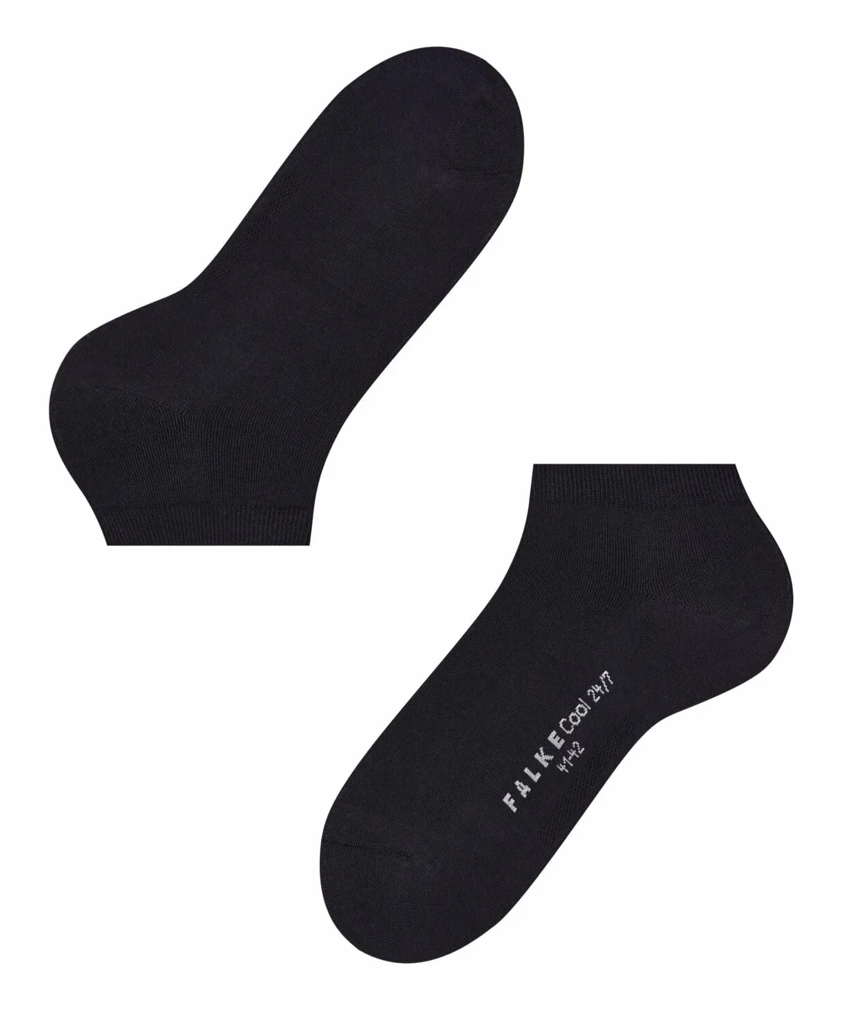 FALKE Mężczyźni Skarpety do trampek Cool 24/7 M Sn Bawełna krótkie jednokolorowe 1 Para, Niebieski Dark Navy 6375, 43-44