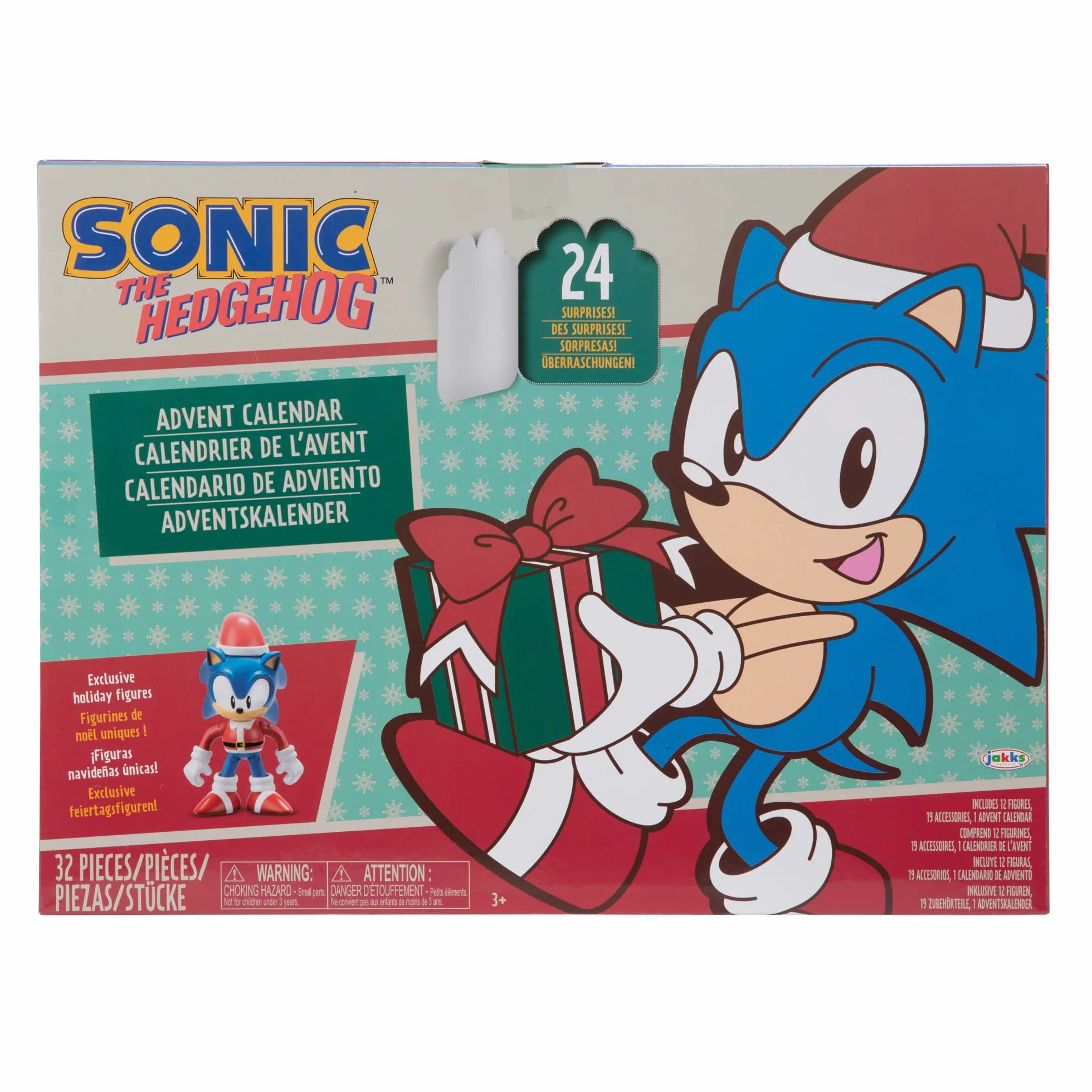 Sonic The Hedgehog 414454 Figurki akcji kalendarz adwentowy