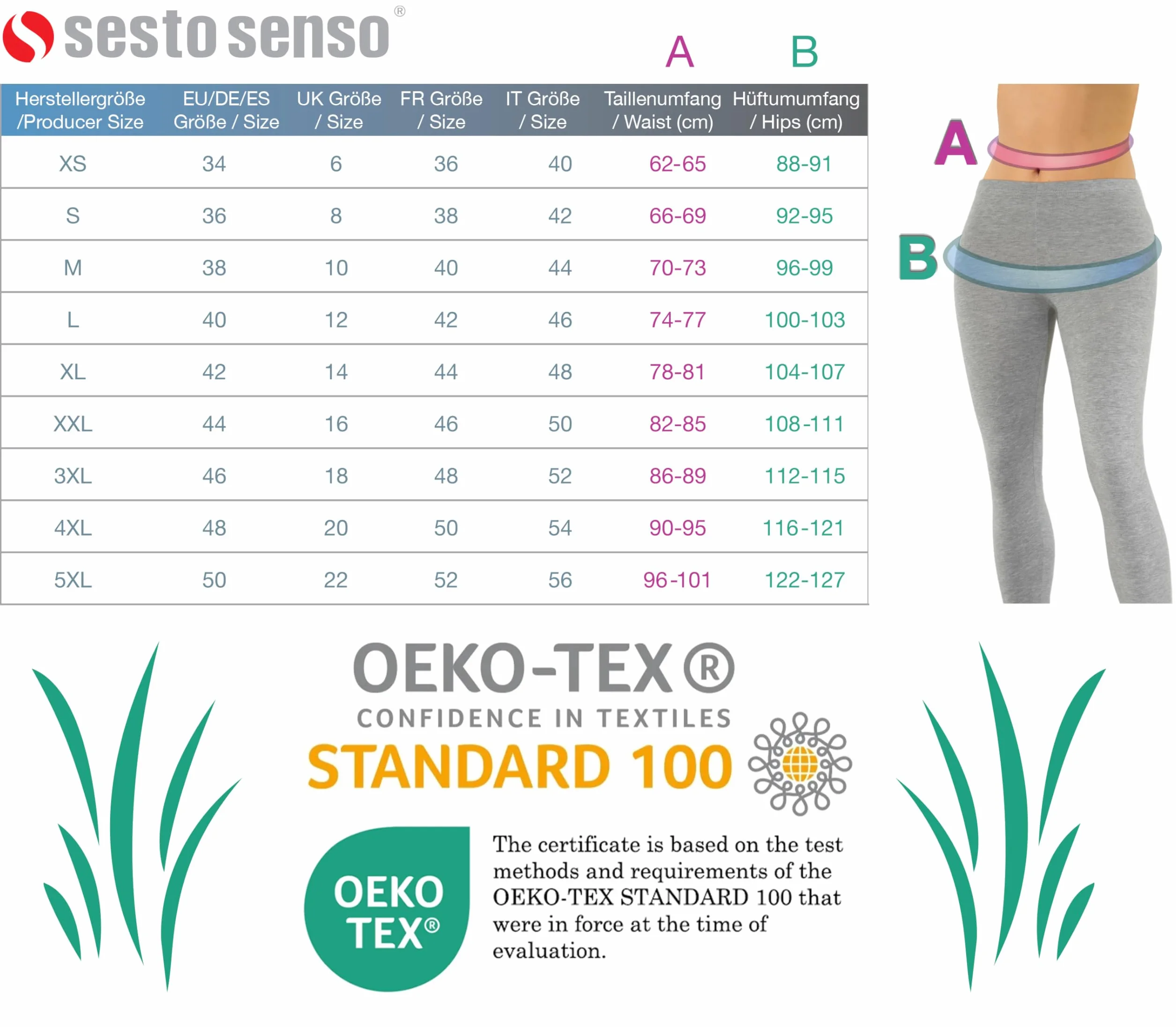 sesto senso Damskie legginsy 3/4 Capri bawełna dziewczęce spodnie fitness spodnie sportowe kolorowe joga