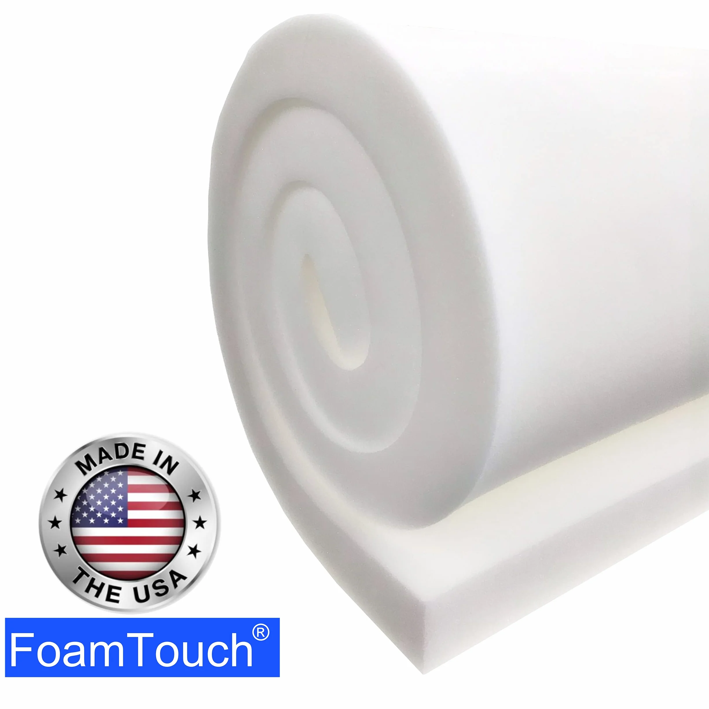 FoamTouch Pianka tapicerska 4 x 24 x 72 MDF, 1 szt. (1 sztuka), biała
