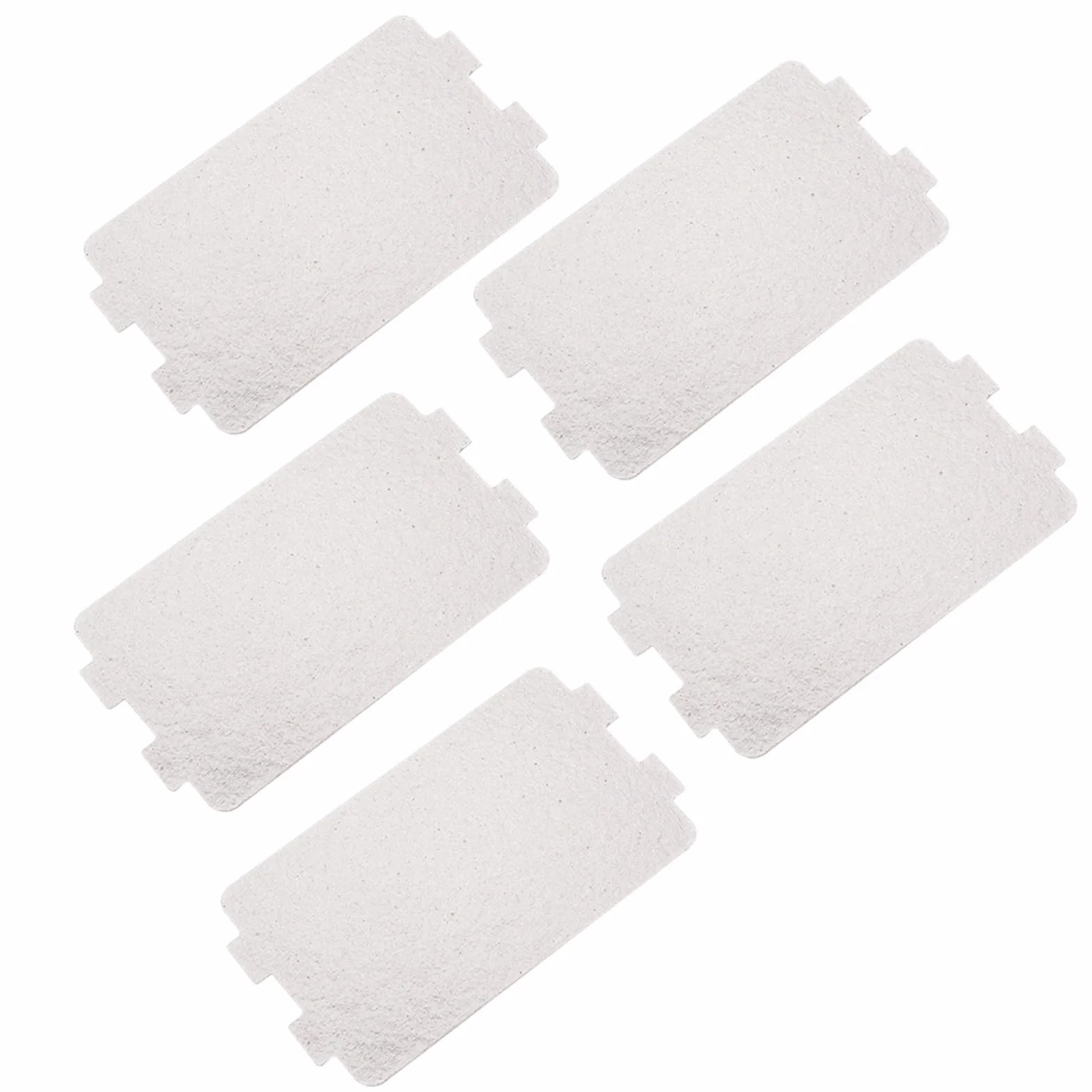 Płyty Mikrofalowe 116x64mm 5 Sztuk Blachy Mikrofalowej Srebrnej Miki do Kuchenki