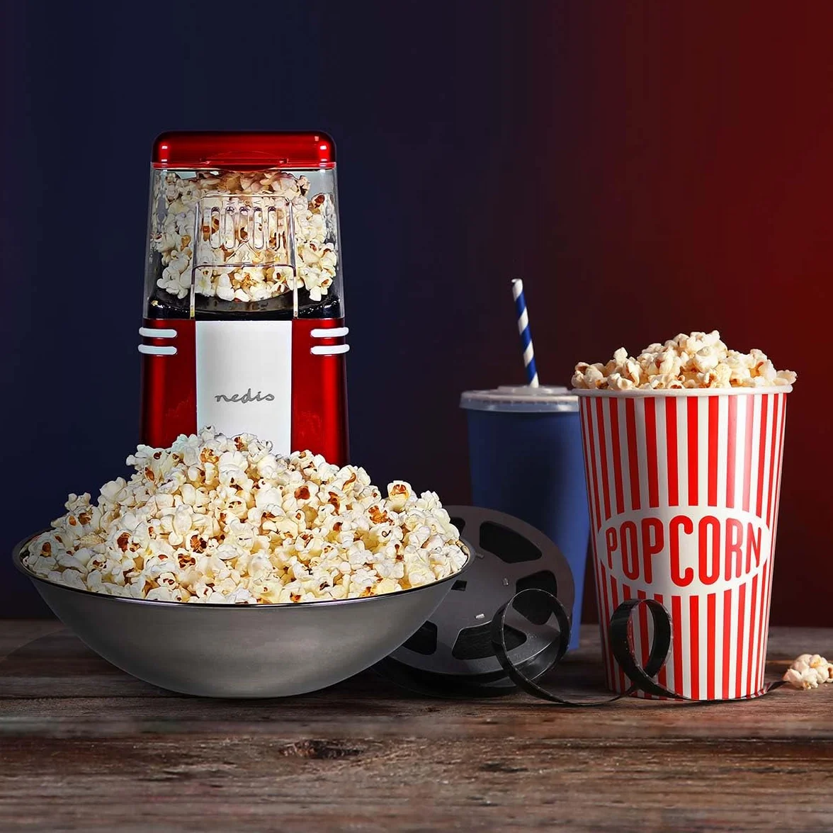 Nedis FCPC100RD mashinna popcorna, czerwona
