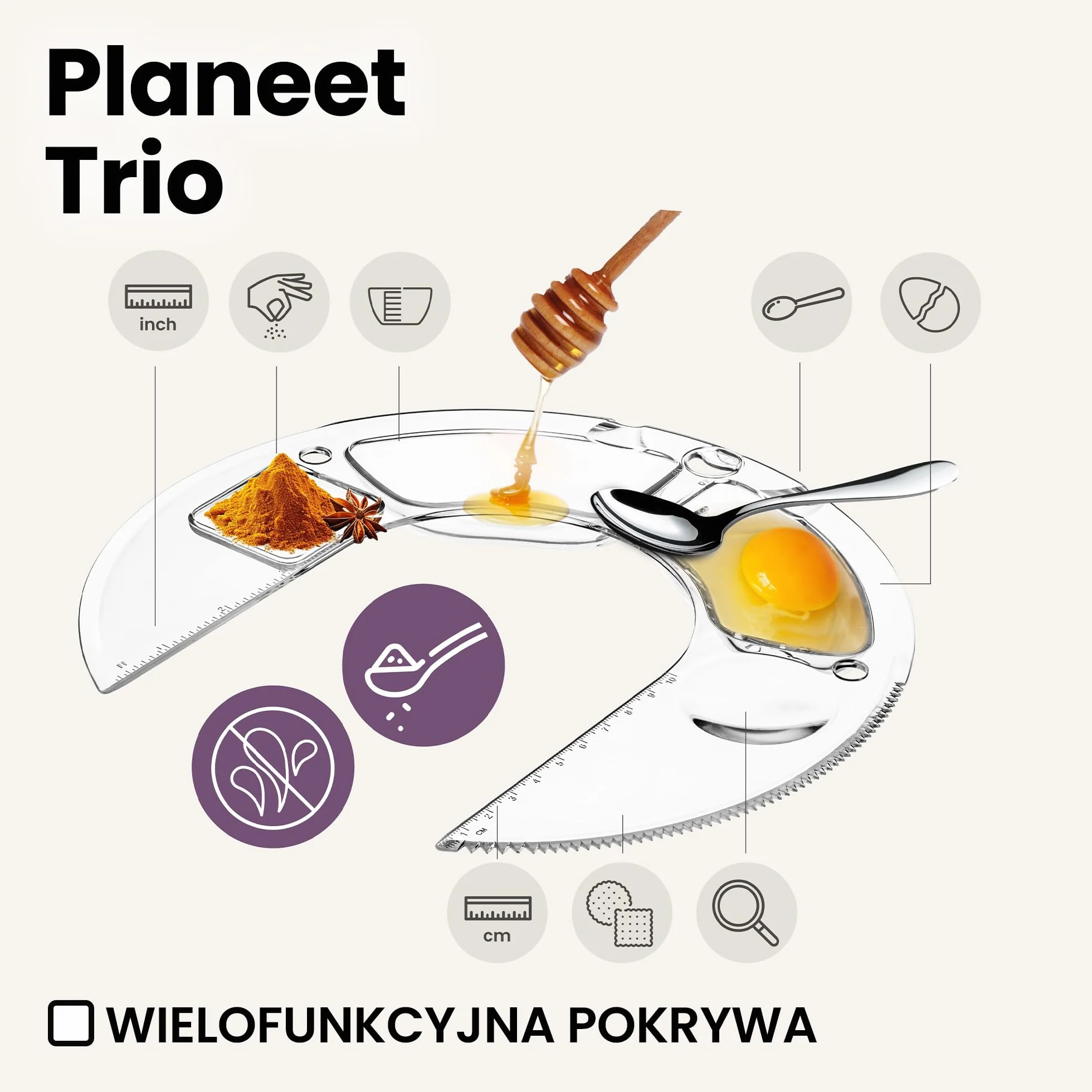 Robot Planetarny 1500 W Z 3 Misami 4l 4,5l 5,2l 10 Prędkości Mikser Hak Mieszadło Trzepaczka Biały