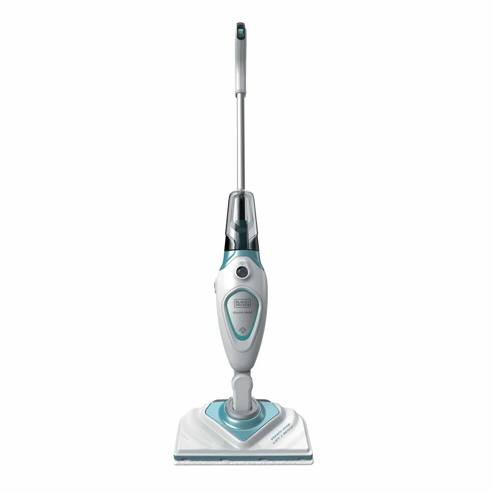 Black & Decker, Mop parowy o mocy 1600W z funkcją regulacji pary 2w1, FSM1616