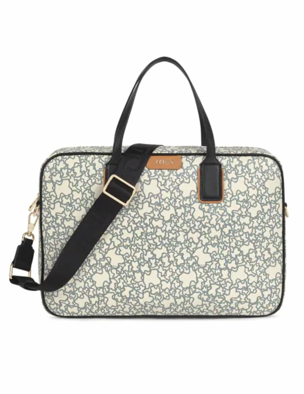 Tous Kobiety Maletin Kaos Mini Torba, Beżowy, 29 x 42 x 9 cm