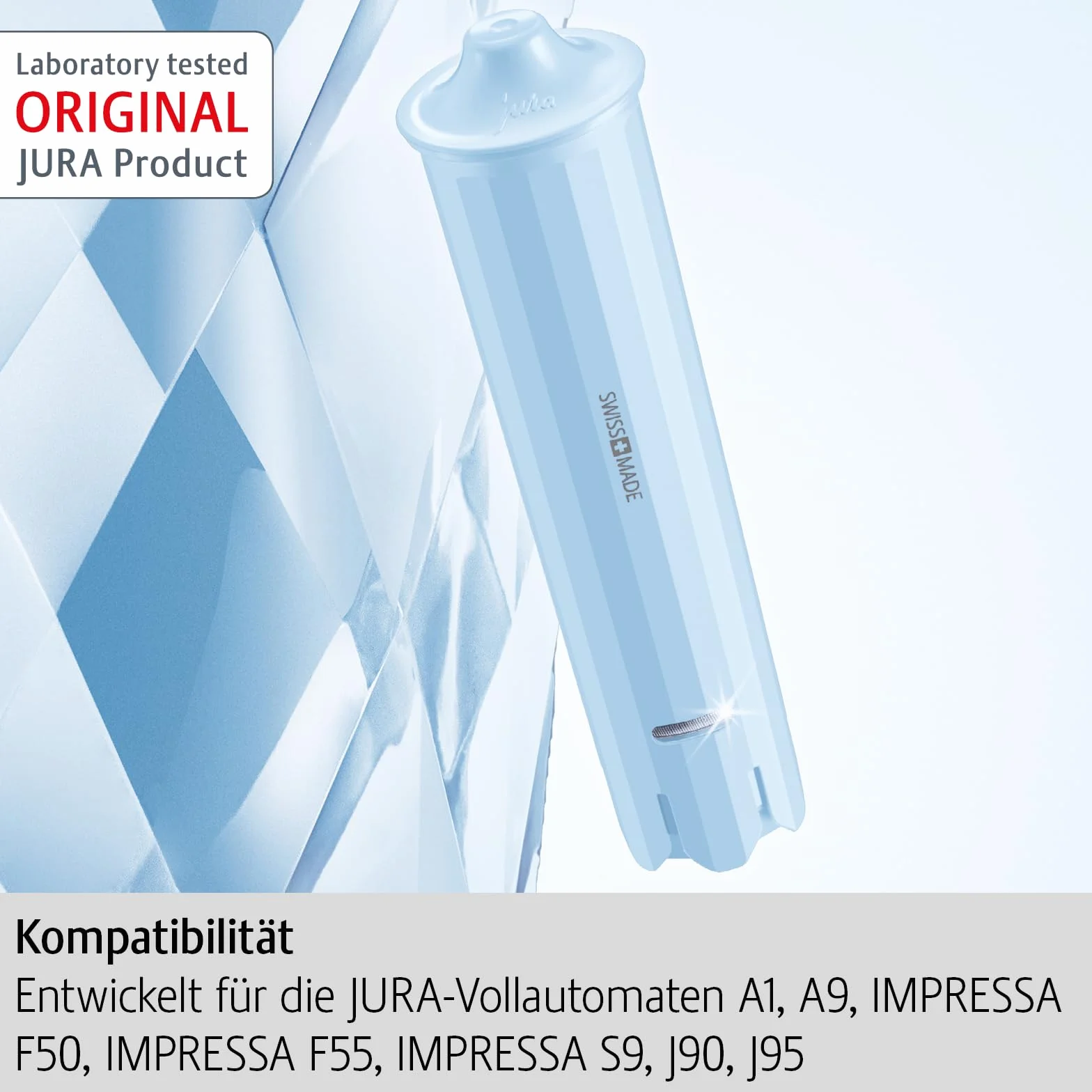 Jura 24231 Claris Blue + wkład filtrujący, zestaw 3 sztuk