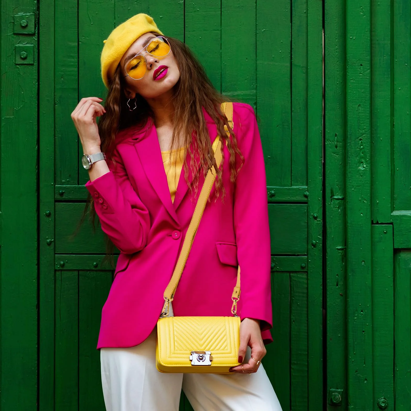 PATIKIL Wymienny skórzany pasek do torebki, regulowany pasek zastępczy na ramię crossbody