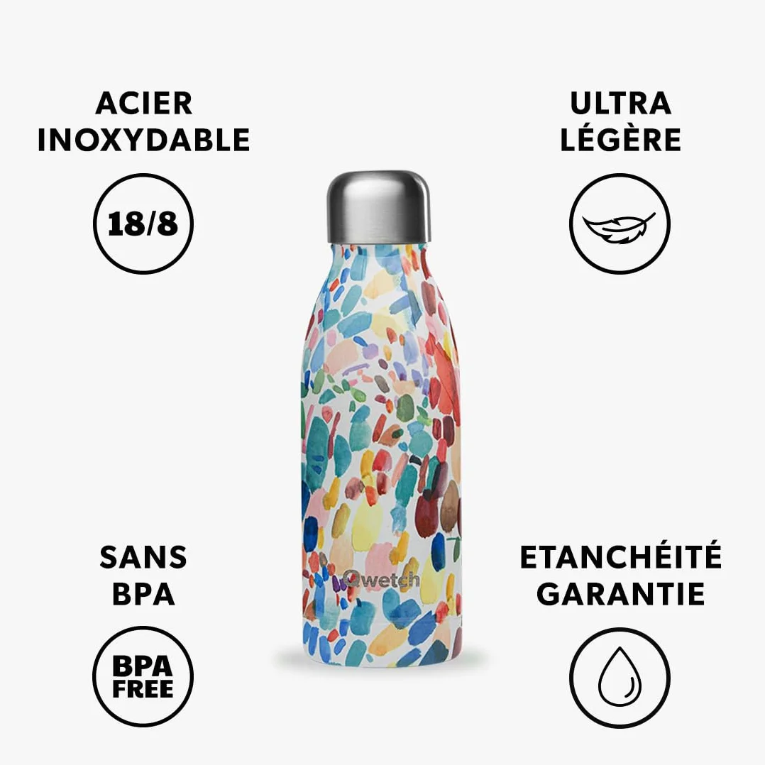 Butelka ze stali nierdzewnej 500ml wodoodporna wolna od BPA wielokrotnego użytku