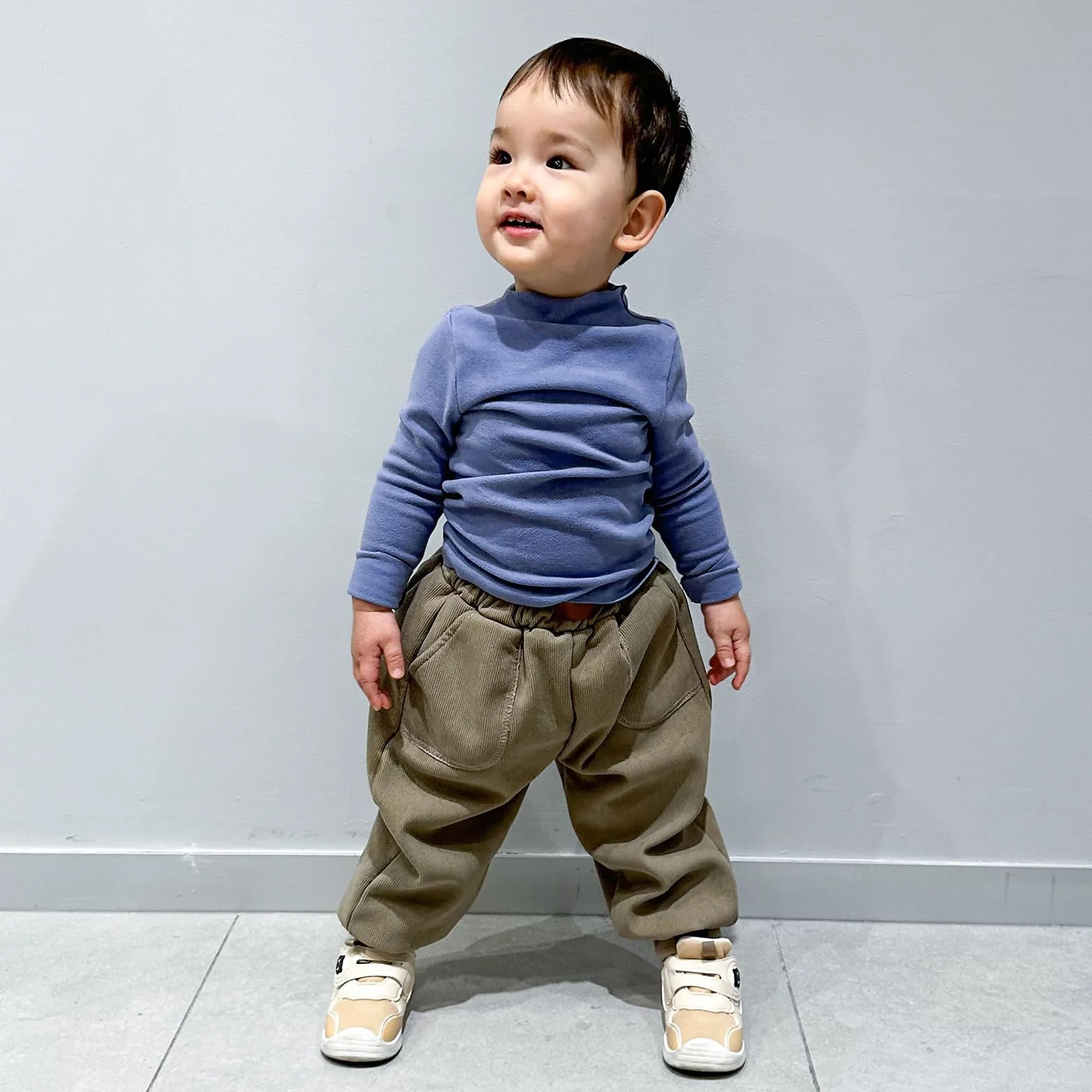 MK MATT KEELY Buty dla noworodków, buty dla noworodków, buty dla dzieci, oddychająca siatka, z antypoślizgowymi gumowymi podeszwami