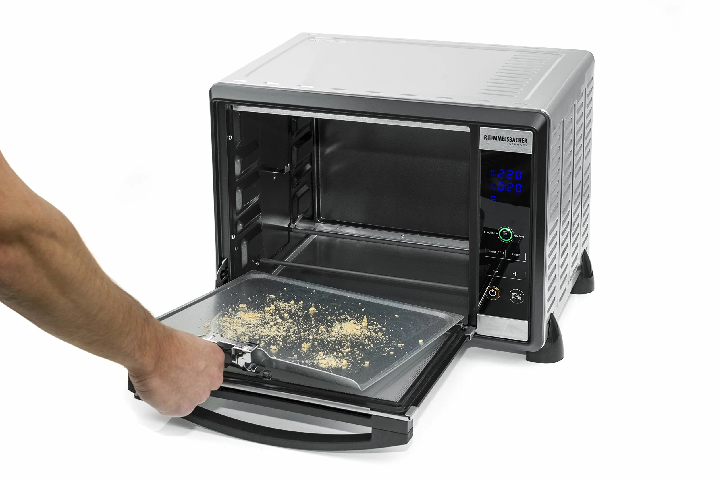 Rommelsbacher BG 950 Speedy mini piekarnik 30 l stal nierdzewna