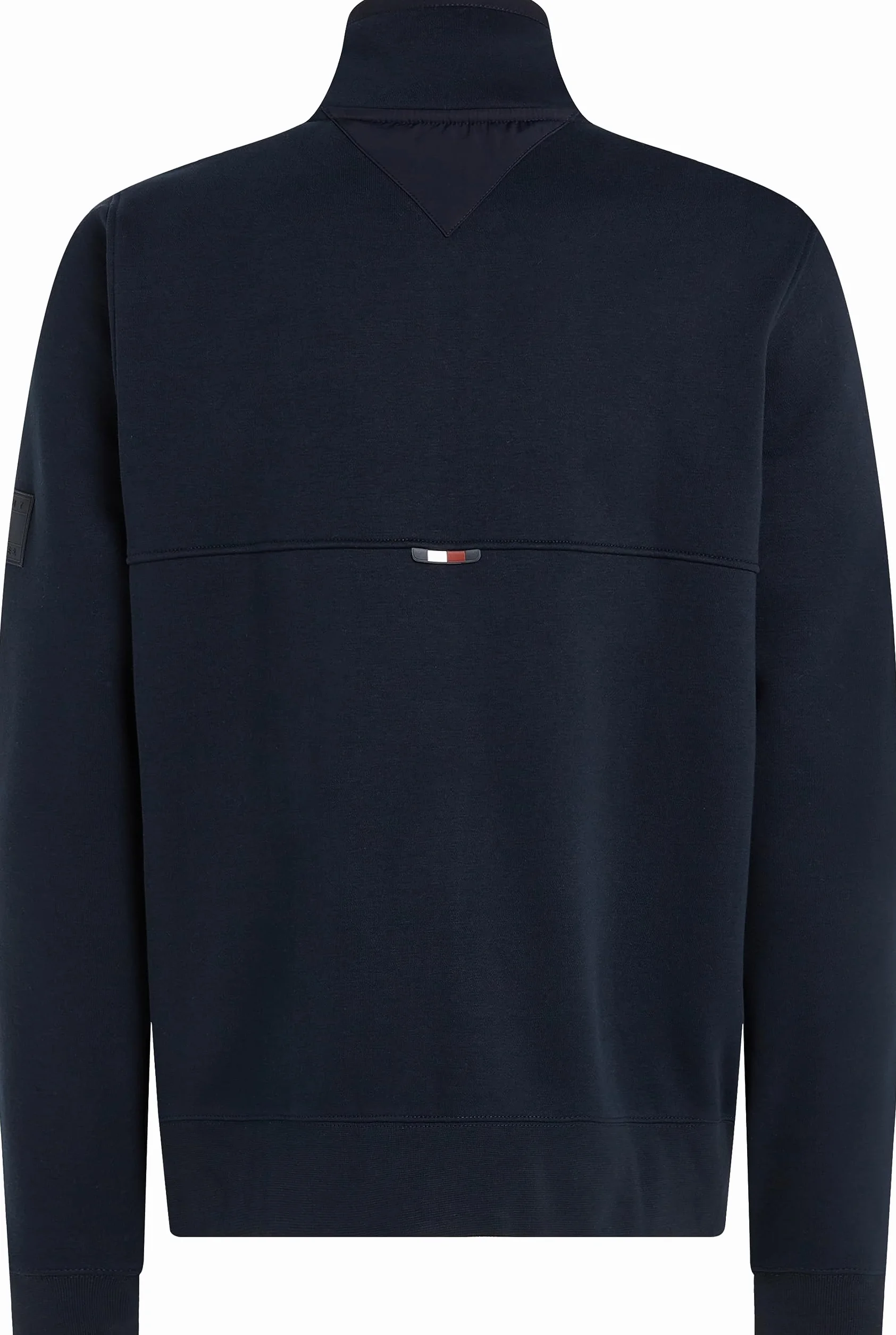 Tommy Hilfiger Ciężki zamek błyskawiczny Mężczyźni Clean Mix Media Stójka