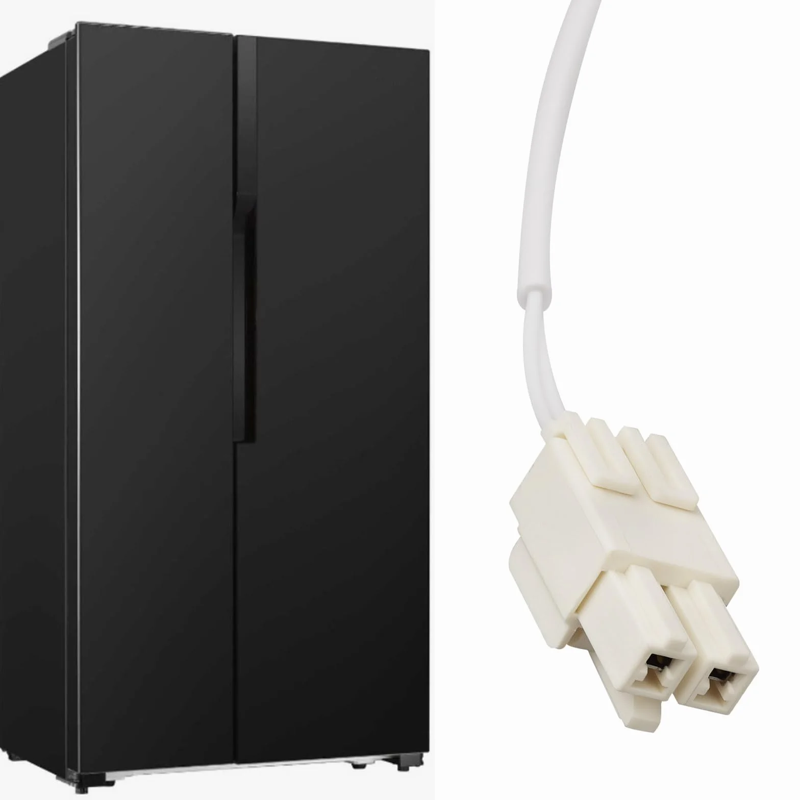 ECSiNG Czujnik temperatury zamrażarki kompatybilny z Hisense NRS9182MB NRS9182MX