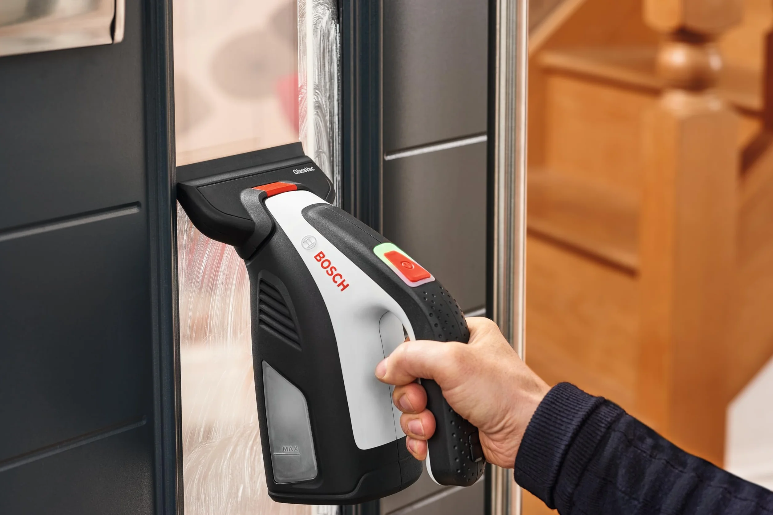 Bosch GlassVAC Solo Plus Bezprzewodowy Odkurzacz Okienny 35 Okien