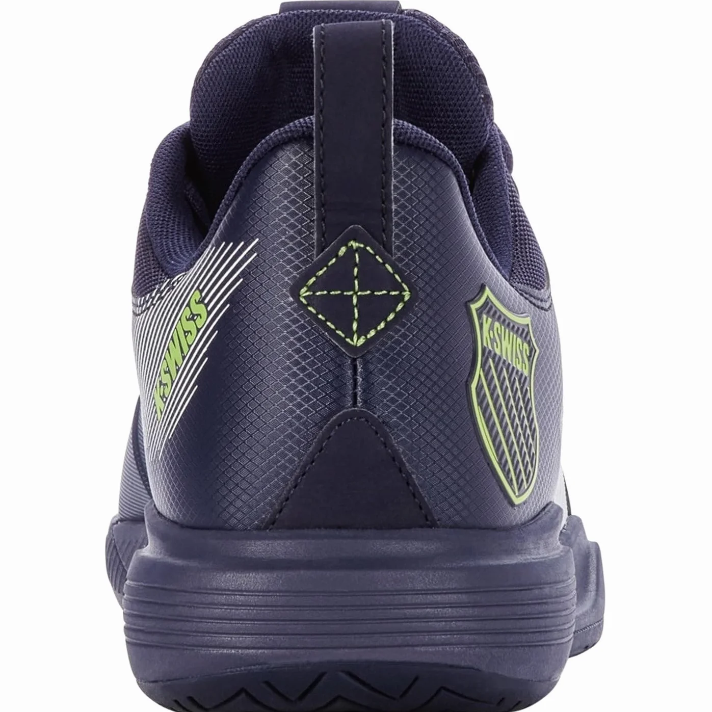 K-Swiss Performance Męskie buty tenisowe Ultrashot Team Peacoat/Gray Violet/Lime Green, 41 EU, Peacoat Gray Violet Lime Green, 41 EU