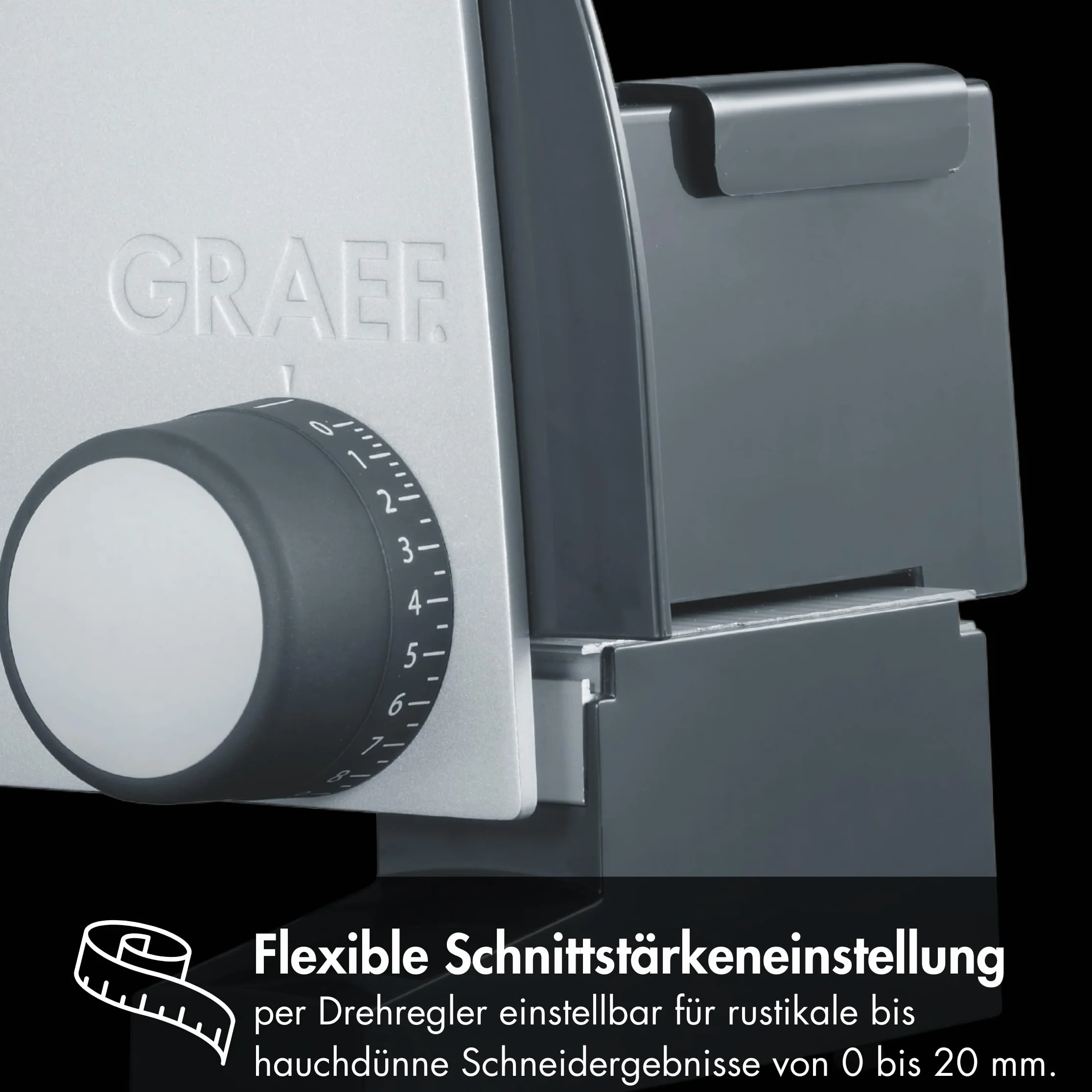 Graef Krajalnica metalowa Twin Sliced Kitchen G52
