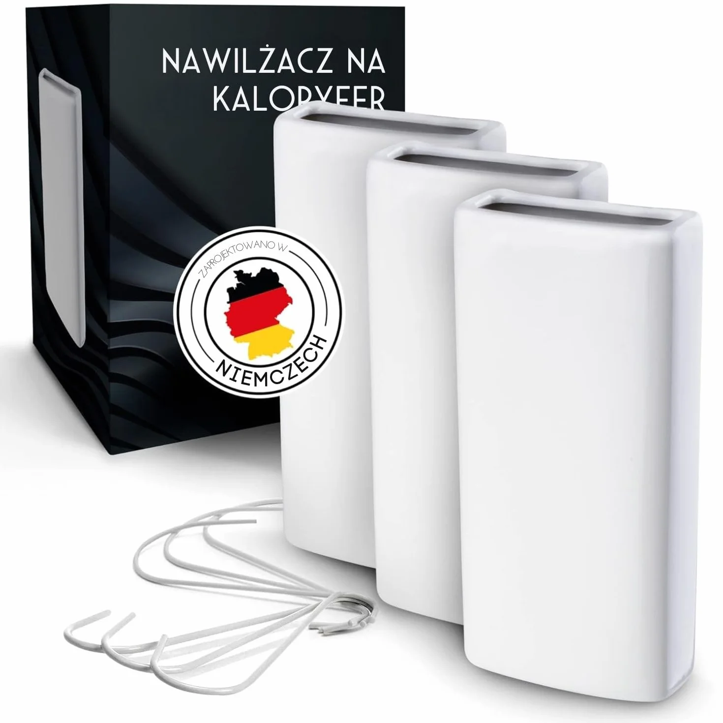 FALKENWERK nawilżacz uniwersalny z elastycznym hakiem 3 sztuki