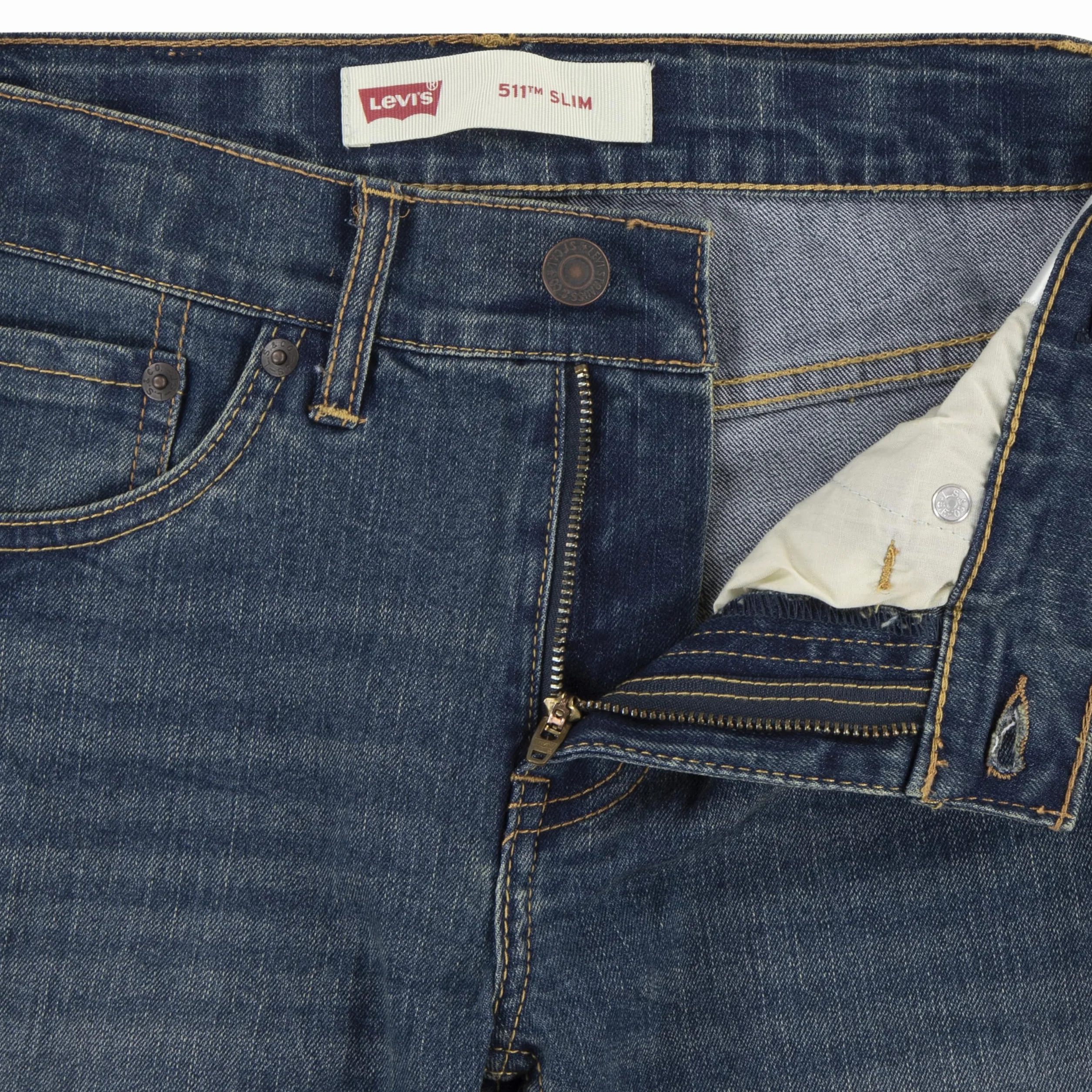 Levi's Chłopięce dżinsy Lvb 511 Slim Fit classics, Yucatan, 10 lat