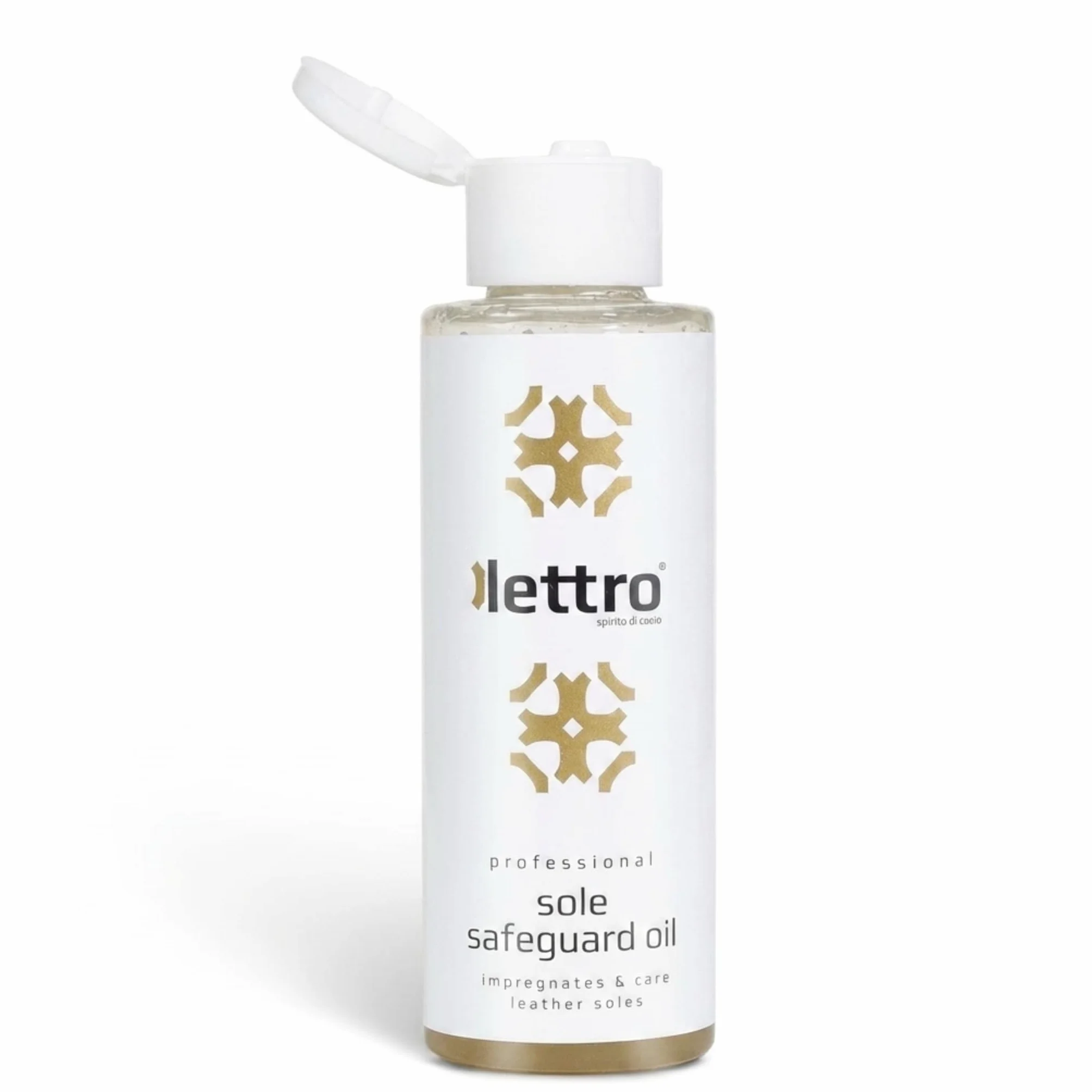 Lettro Sole Safeguard Oil: Olej Wodoodporny i Odżywka - Podeszwy Skórzane – Pielęgnuje i Odżywia – Obuwie Męskie i Damskie – Wysokiej Jakości Odżywka