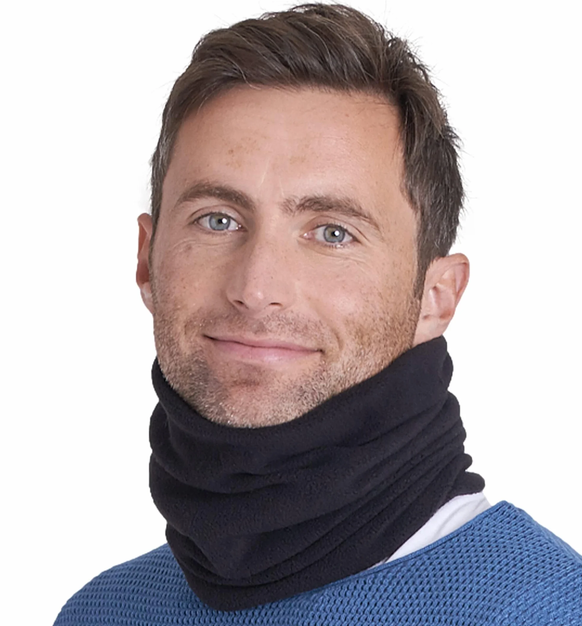 Tough Headwear Zimowy ocieplacz na szyję, ciepłe polarowe ocieplacze na szyję dla mężczyzn i kobiet, komin narciarski maska na twarz na zimną pogodę, szalik na szyję