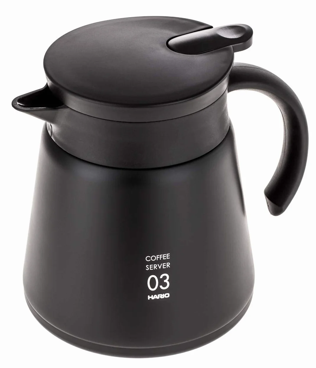 Hario Vhs-80B Dzbanek do Herbaty, Czarny, 800 ml