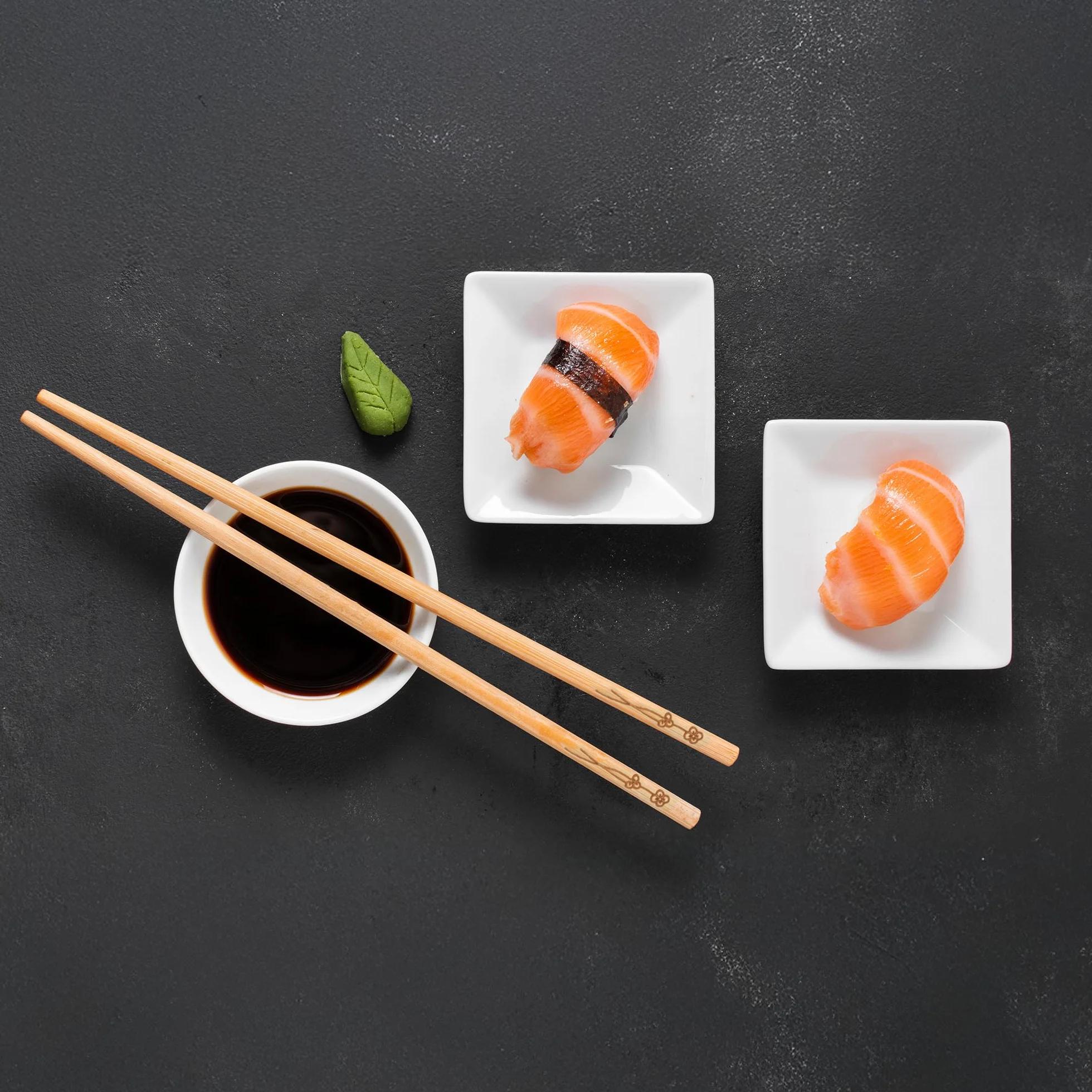 Chińskie pałeczki bambusowe 24 cm Zestaw 5 par do Sushi Azjatyckiej