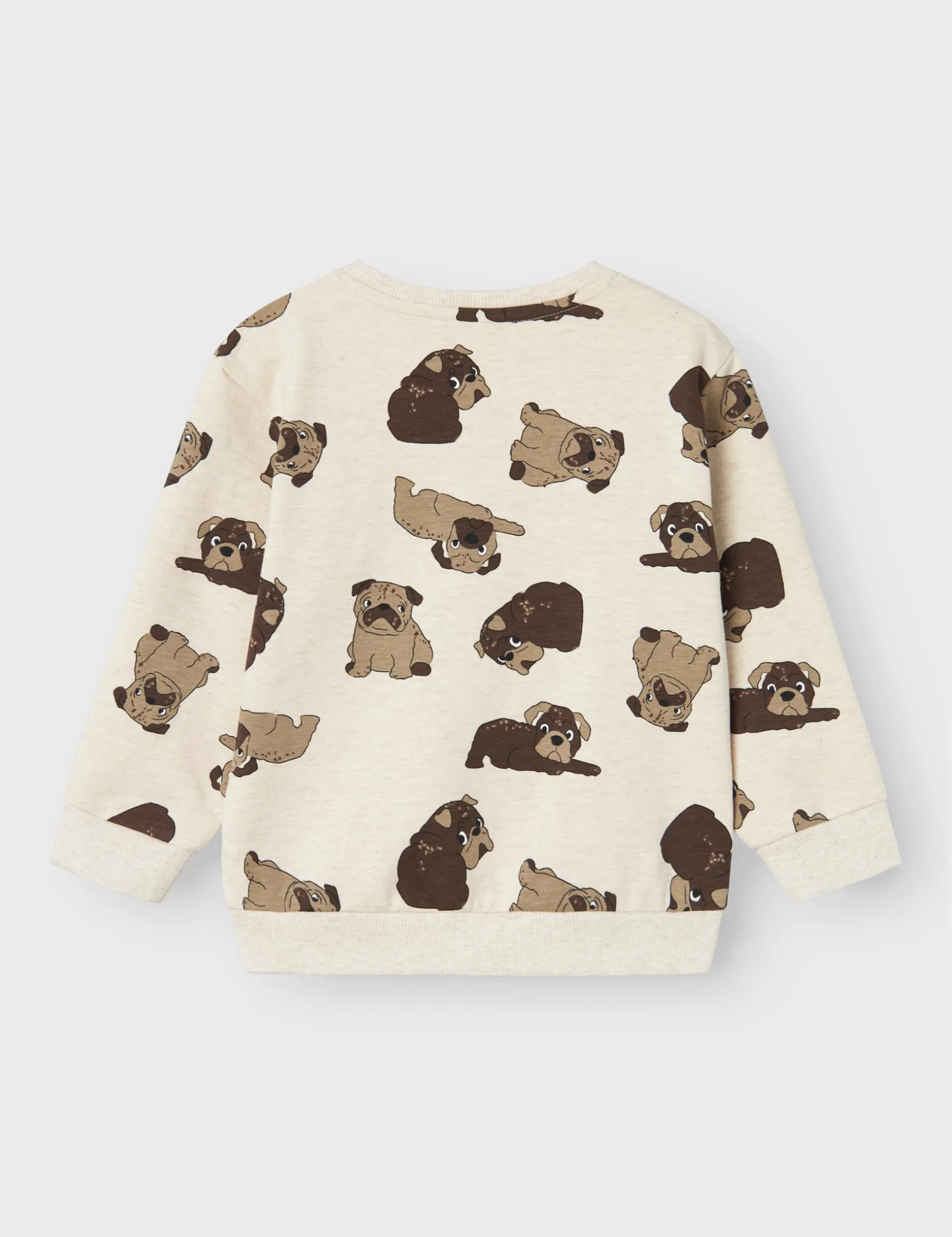 NAME IT Bluza chłopięca Nmmrasmus Nreg Sweat Bru, Peyote Melange, 92