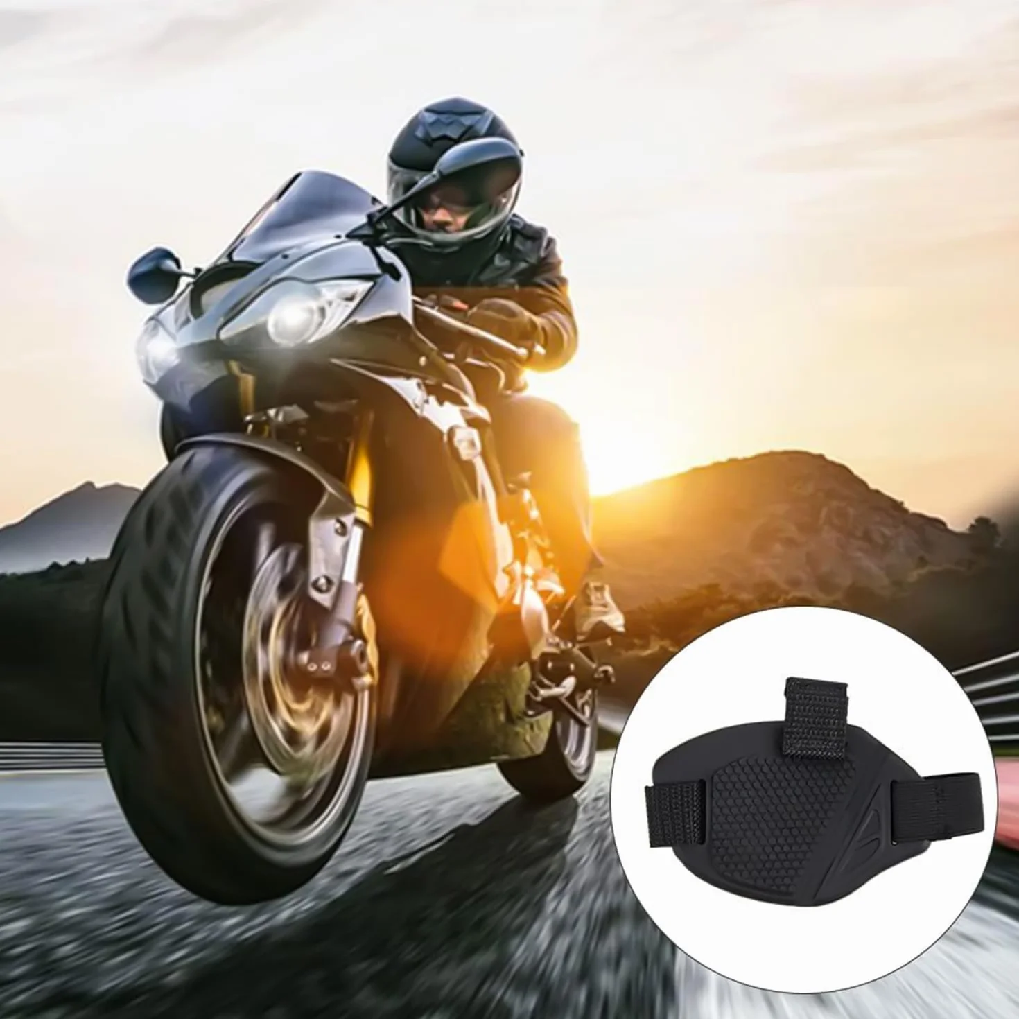 Pokrowce na buty do dźwigni zmiany biegów motocyklowych do ochrony butów, ochraniacz na buty motocyklowe, ochraniacz na buty motocyklowe, akcesoria motocyklowe (czarny)