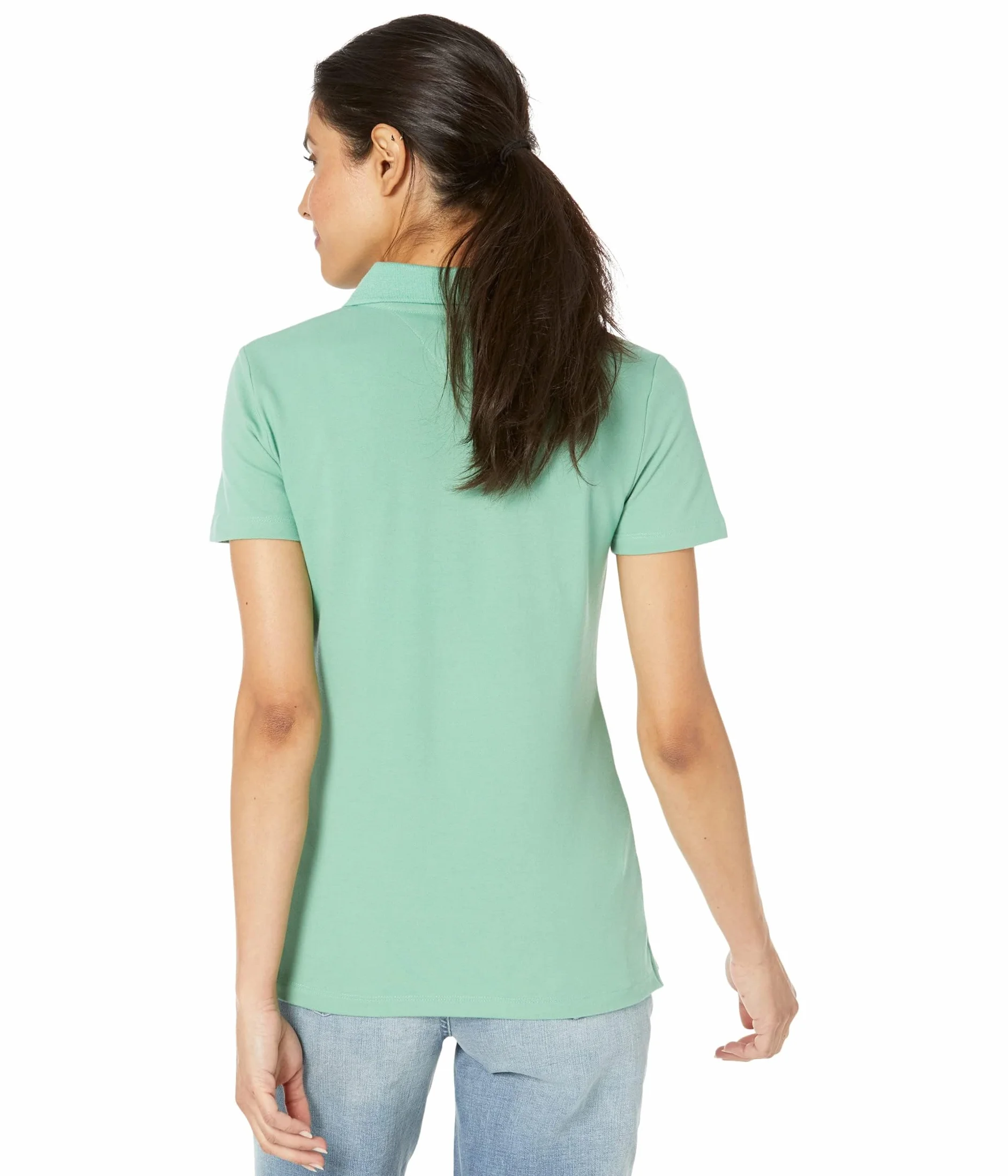 Tommy Hilfiger Koszulka Kobiety Tommy Hilfiger Women's Solid Polo Tee