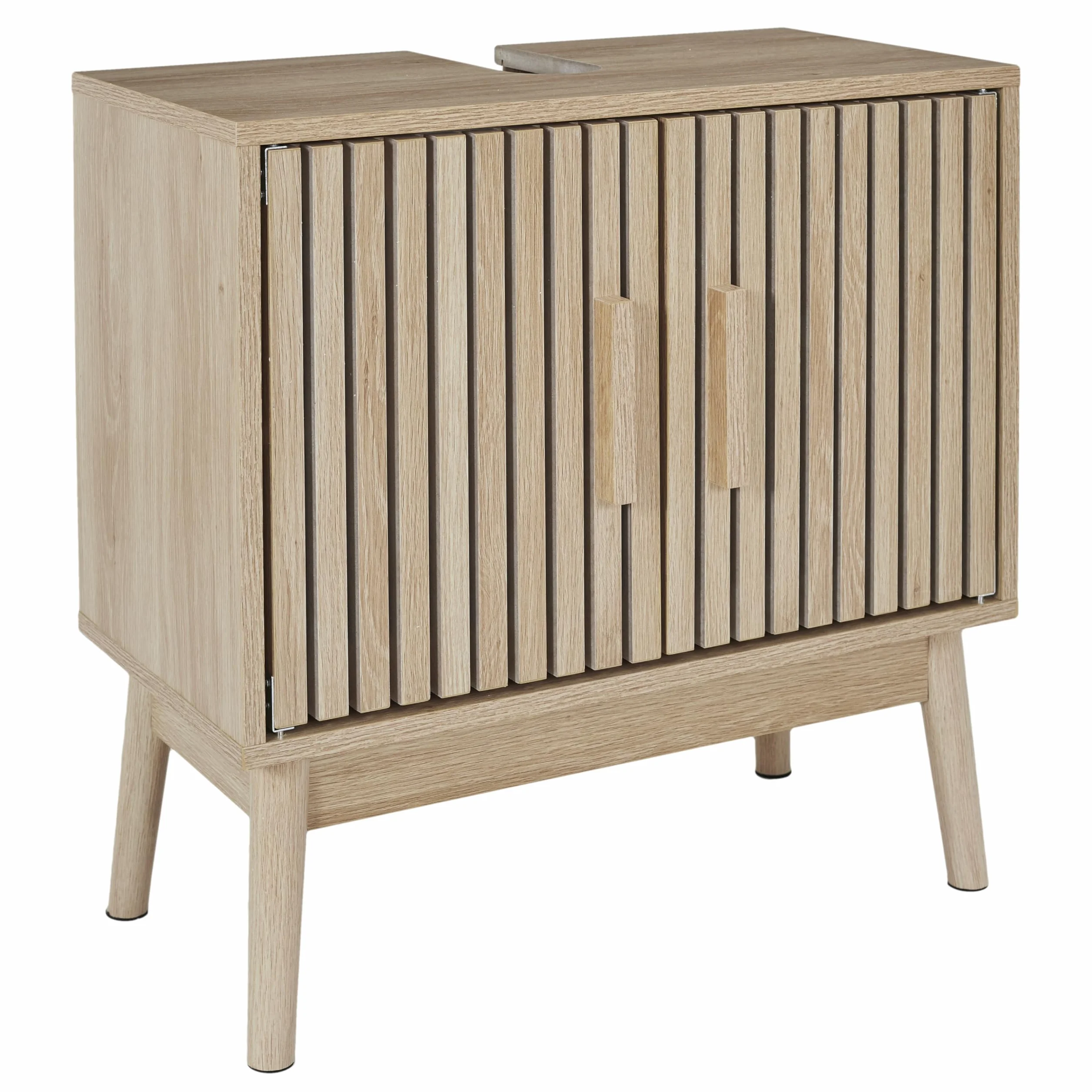HOME DECO FACTORY wastafelmeubel Klaus Natural Crush 60x70x30 cm bruin