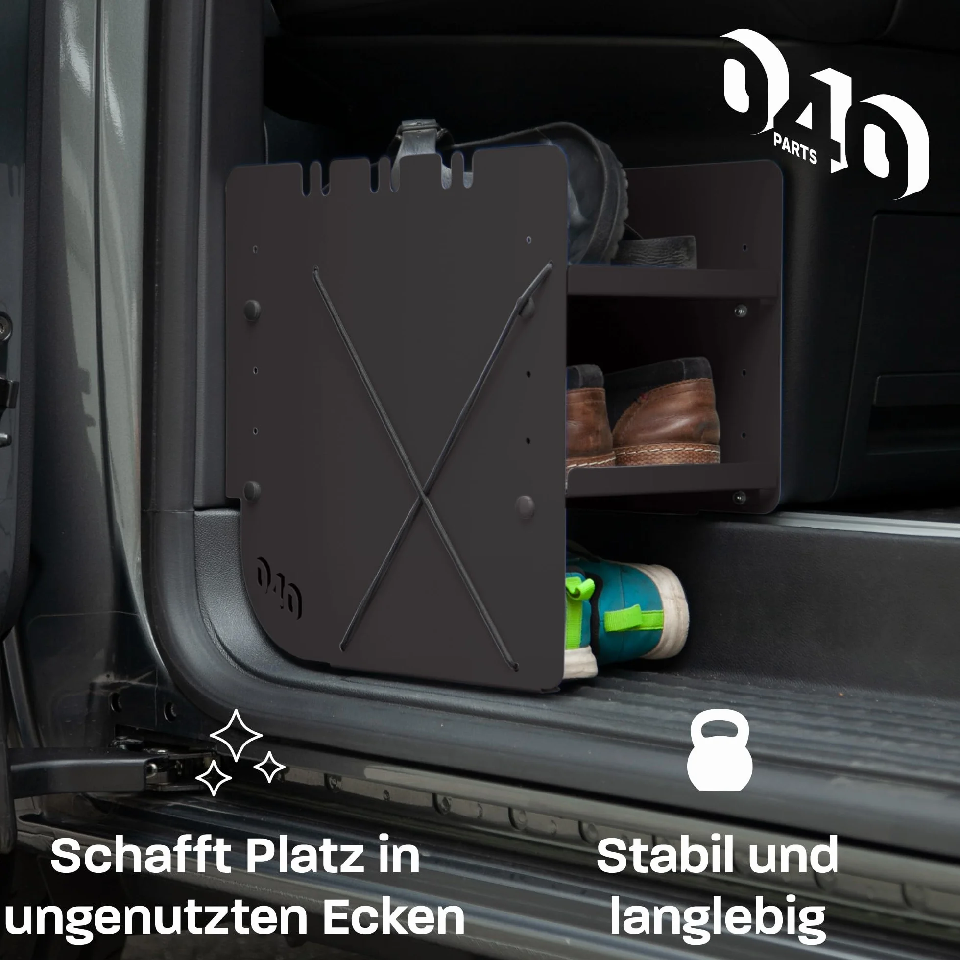 Akcesoria VW T5 T6 T6.1 California Czarny Regał na Buty Organizer Torba