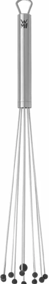 WMF Profi Plus pierścień redukcyjny do mieszania 32 cm, stal nierdzewna Cromargan, silikonowa trzepaczka
