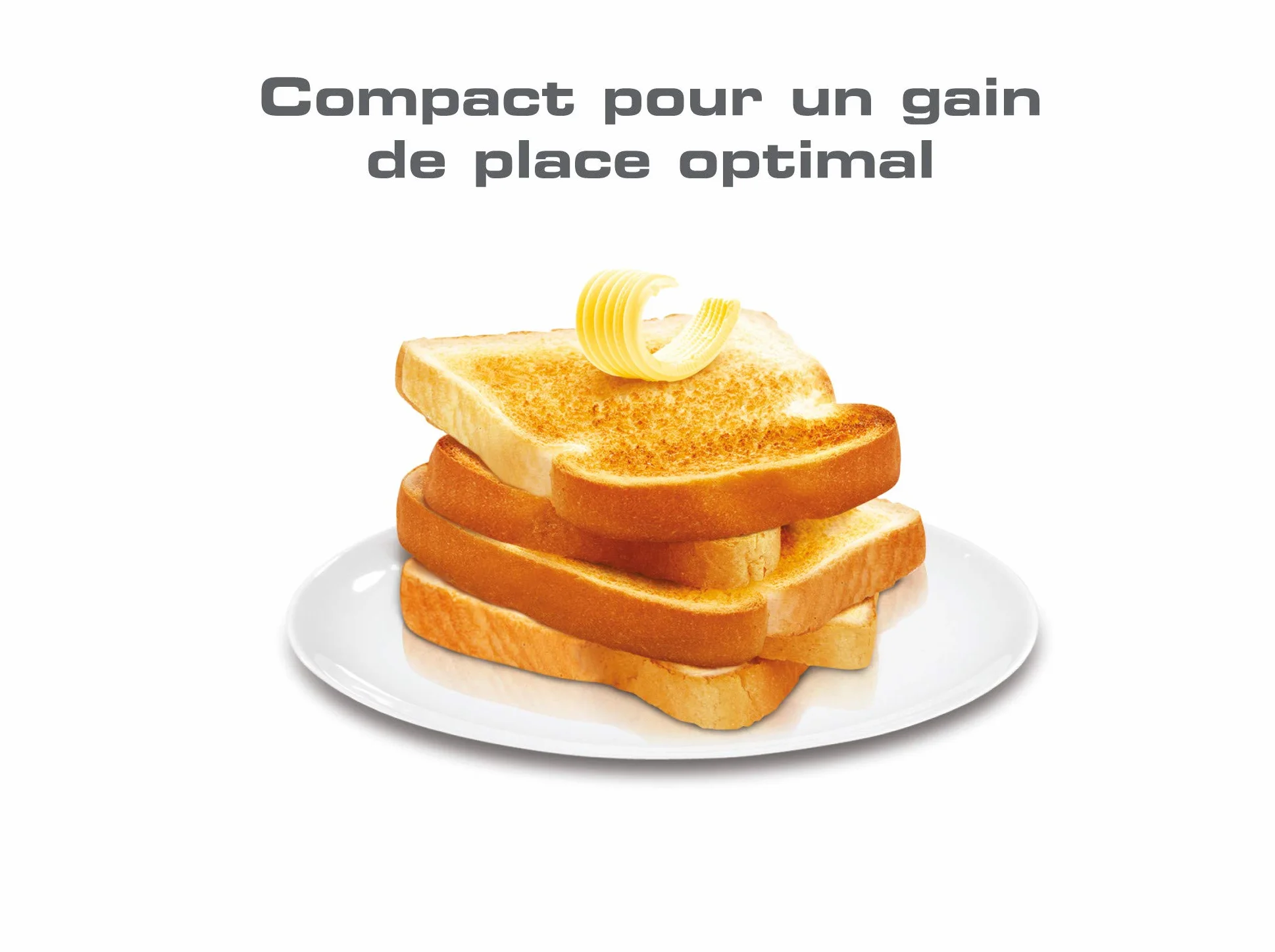 TEFAL Toaster Minim TL302110 kompaktowy toster jednogniazdowy, biały