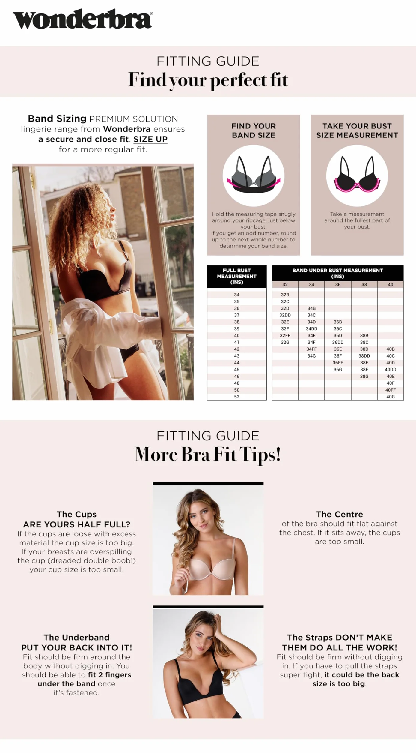 Wonderbra Ultimate Strapless Damski Biustonosz, Beżowy, 75B