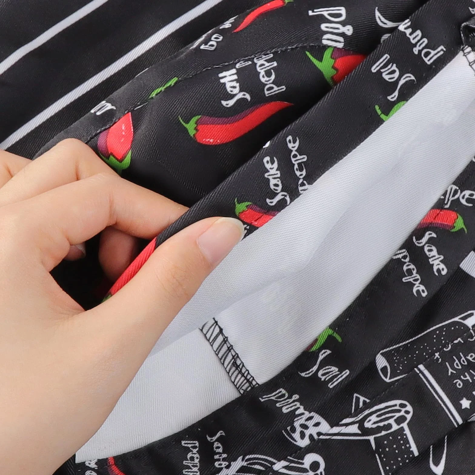 Czapka kucharska, bandana, regulowana, materiałowa, dla mężczyzn i kobiet, pochłaniająca pot, oddychająca czapka bistro, do restauracji, hoteli, barów, sklepów, szkół i do domu