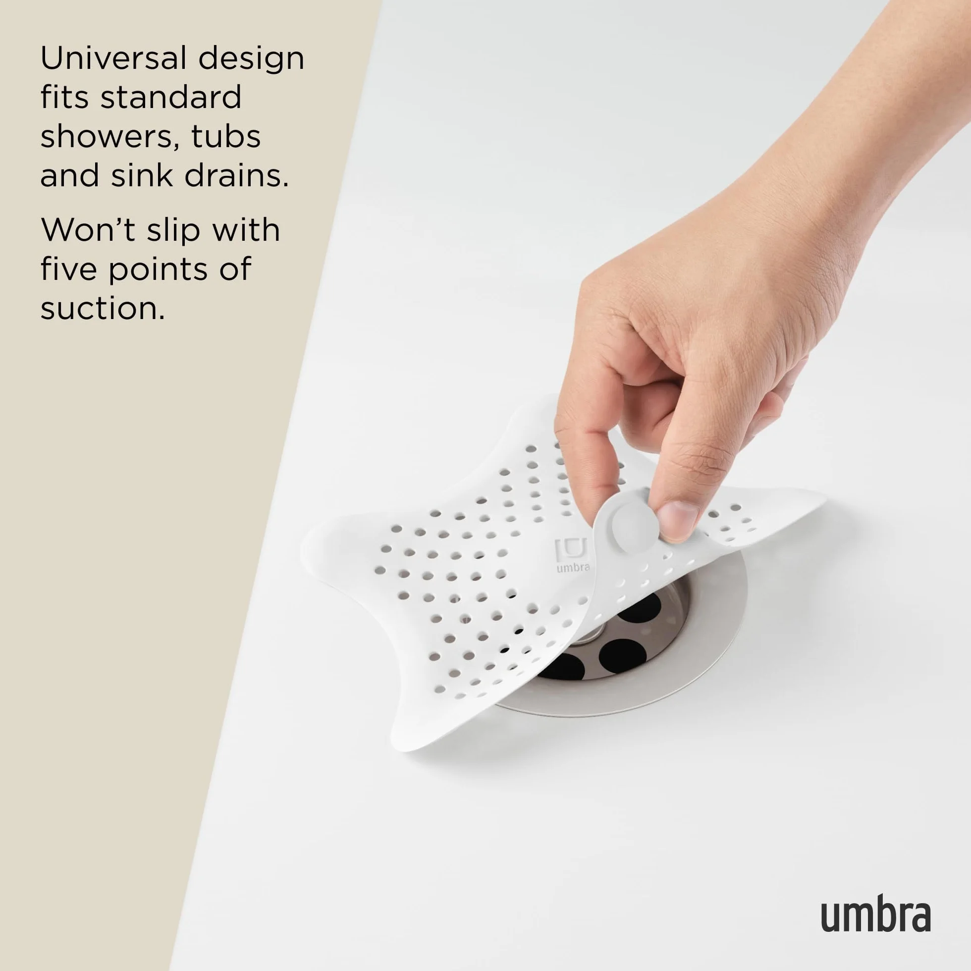 Umbra Starfish Zabezpieczenie Odpływu, Biały