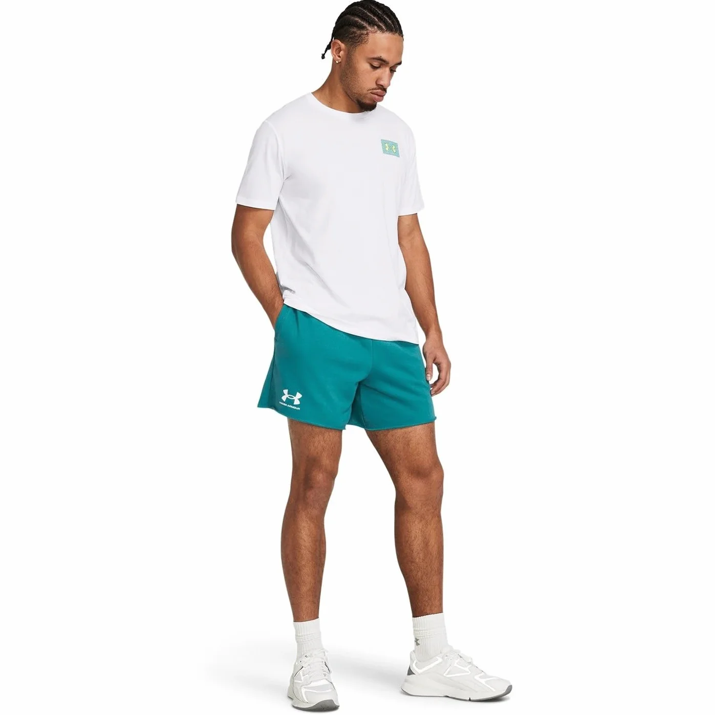 Under Armour Męskie szorty Rival Terry 15 cm