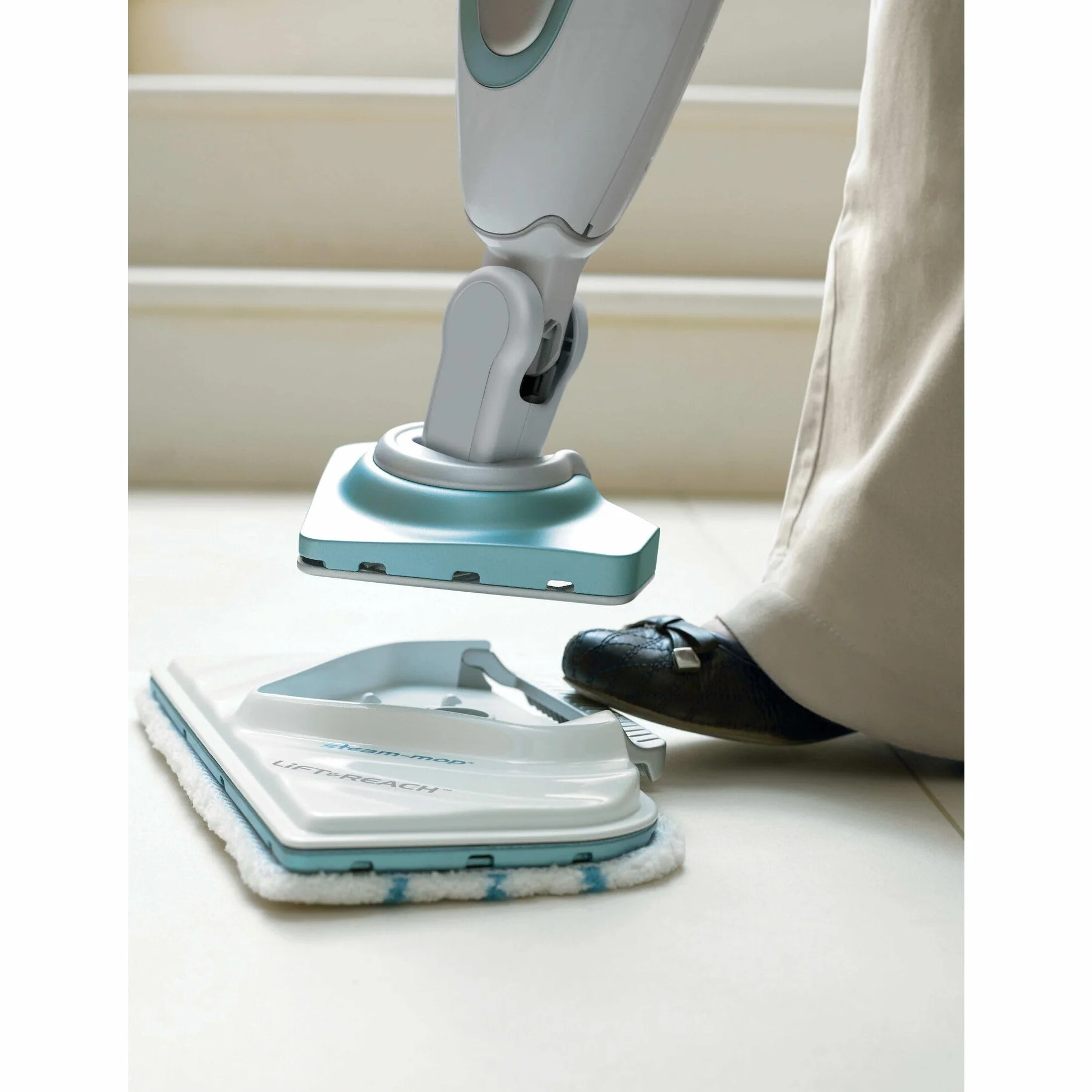 Black & Decker, Mop parowy o mocy 1600W z funkcją regulacji pary 2w1, FSM1616