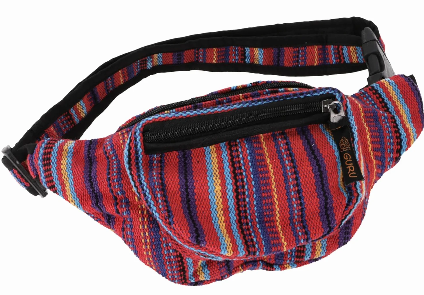 GURU SHOP Ethno Sidebag & torba na pasek, torba biodrowa, uniseks – dla dorosłych, 14 x 22 x 6 cm, model 3, Einheitsgröße, casual