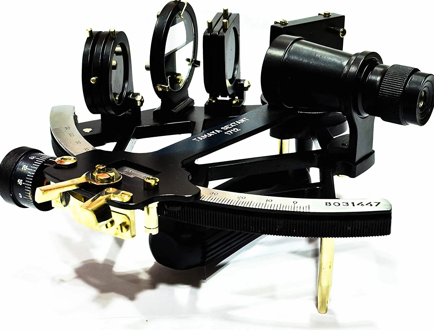 Tamaya 1917 Sextant Żeglarski 23 cm lite aluminium funkcjonalny nawigacyjny