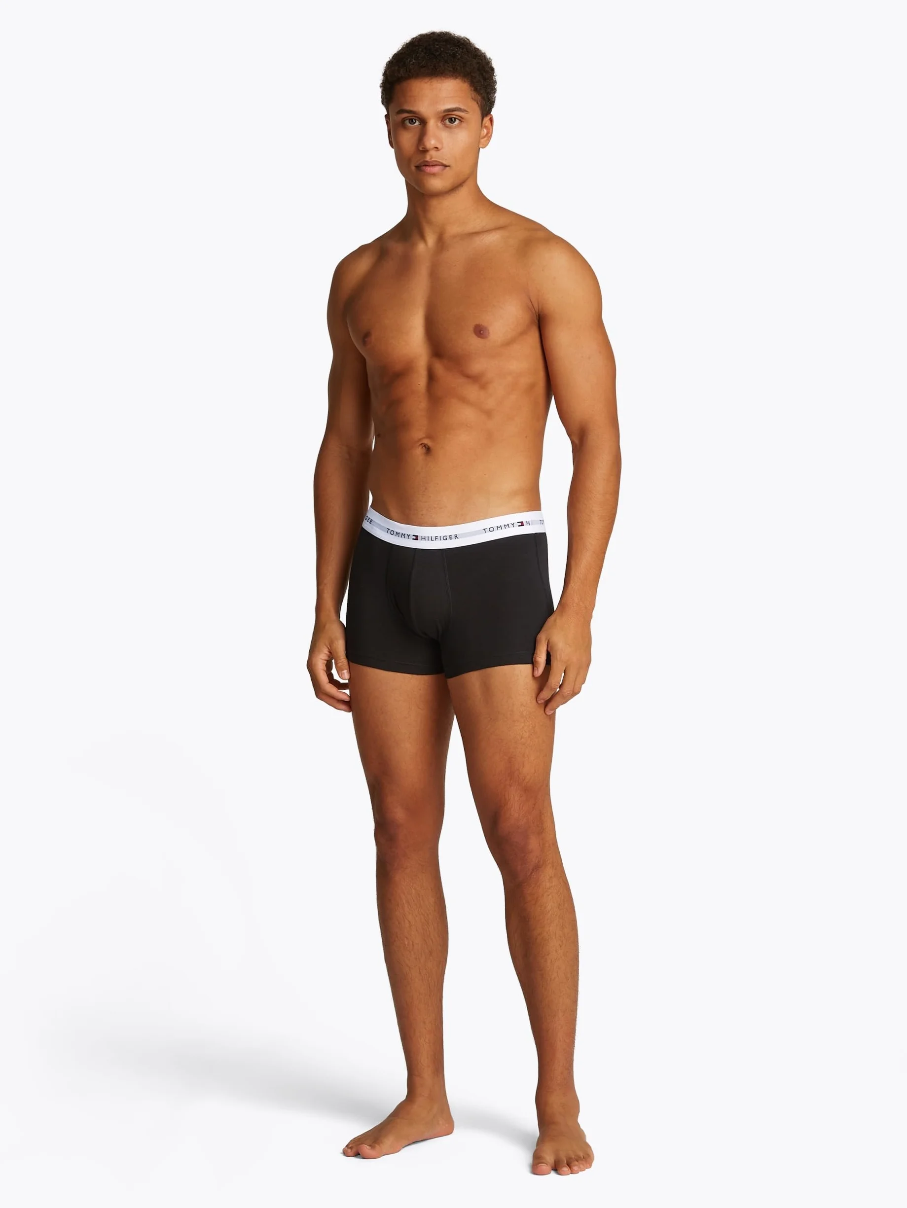 TOMMY HILFIGER Skrzynia męska, Czerwony (Th Wht/Th Wht/Th Wht), M