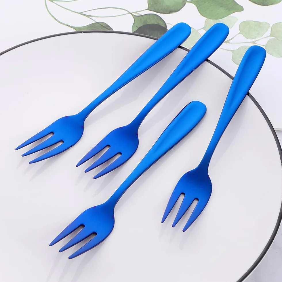 Widelczyki do ciasta ze stali nierdzewnej 13,6 cm 12 sztuk