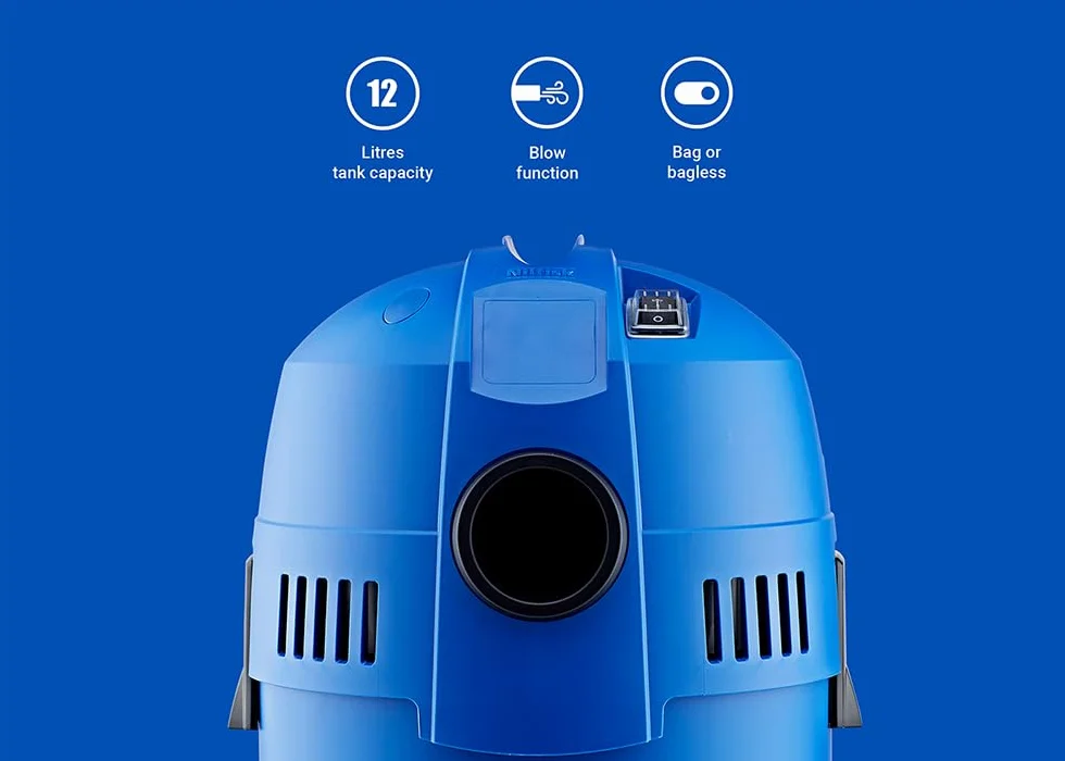 Nilfisk Buddy II Odkurzacz Mokro-Suchy 12 l 1200 W