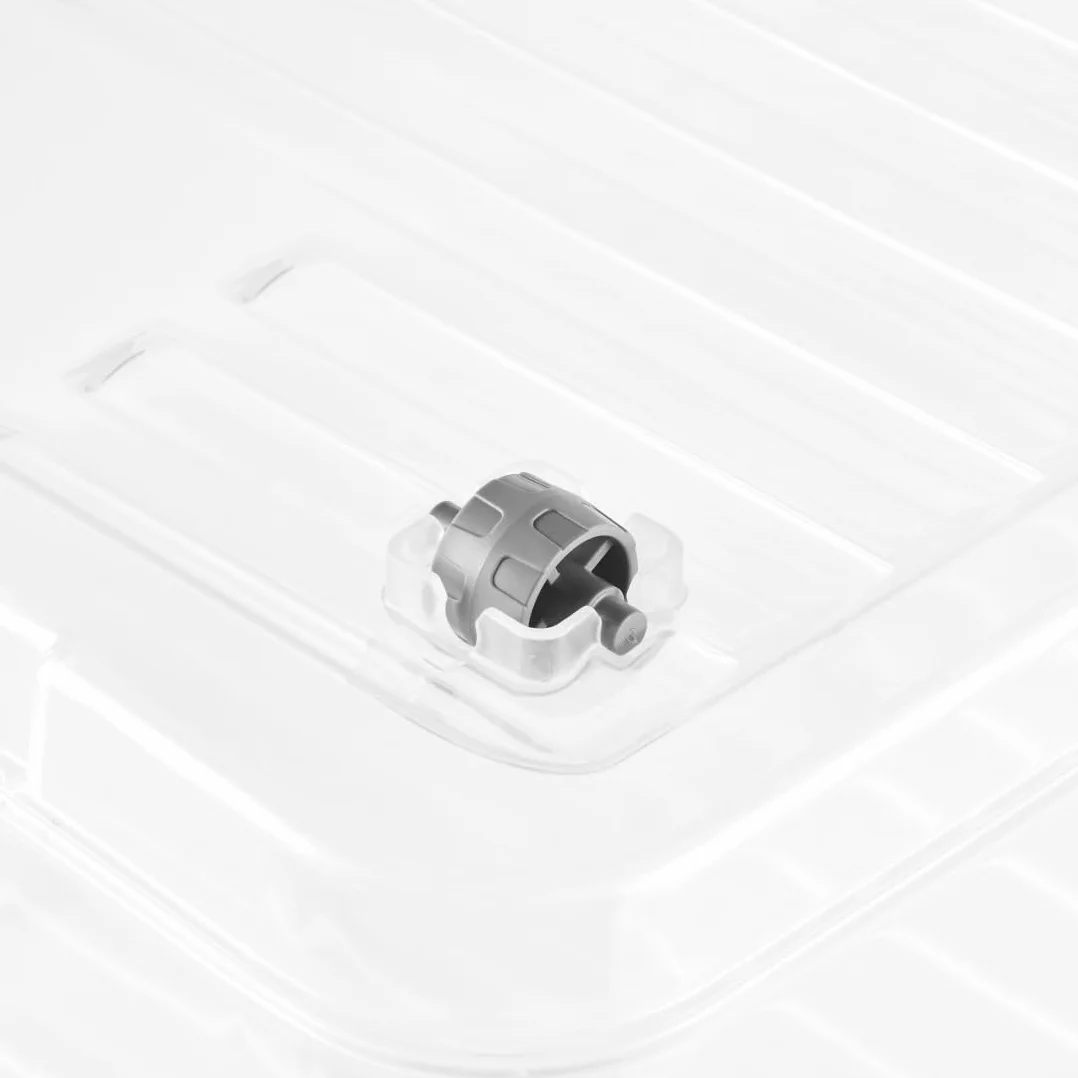 keeeper Pojemnik Leo Clipbox i Rolki, 37 L