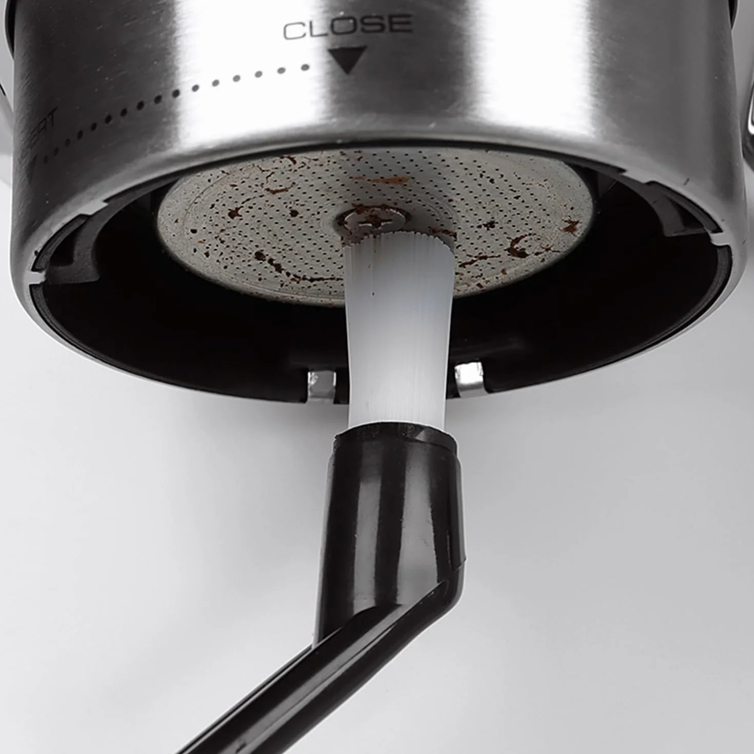 3 szt. Pędzle do ekspresu do espresso, szczotka do czyszczenia ekspresu do kawy szczotka do młynka do kawy usuwanie kurzu szczotka do czyszczenia z dwoma końcami zestaw narzędzi do kawy