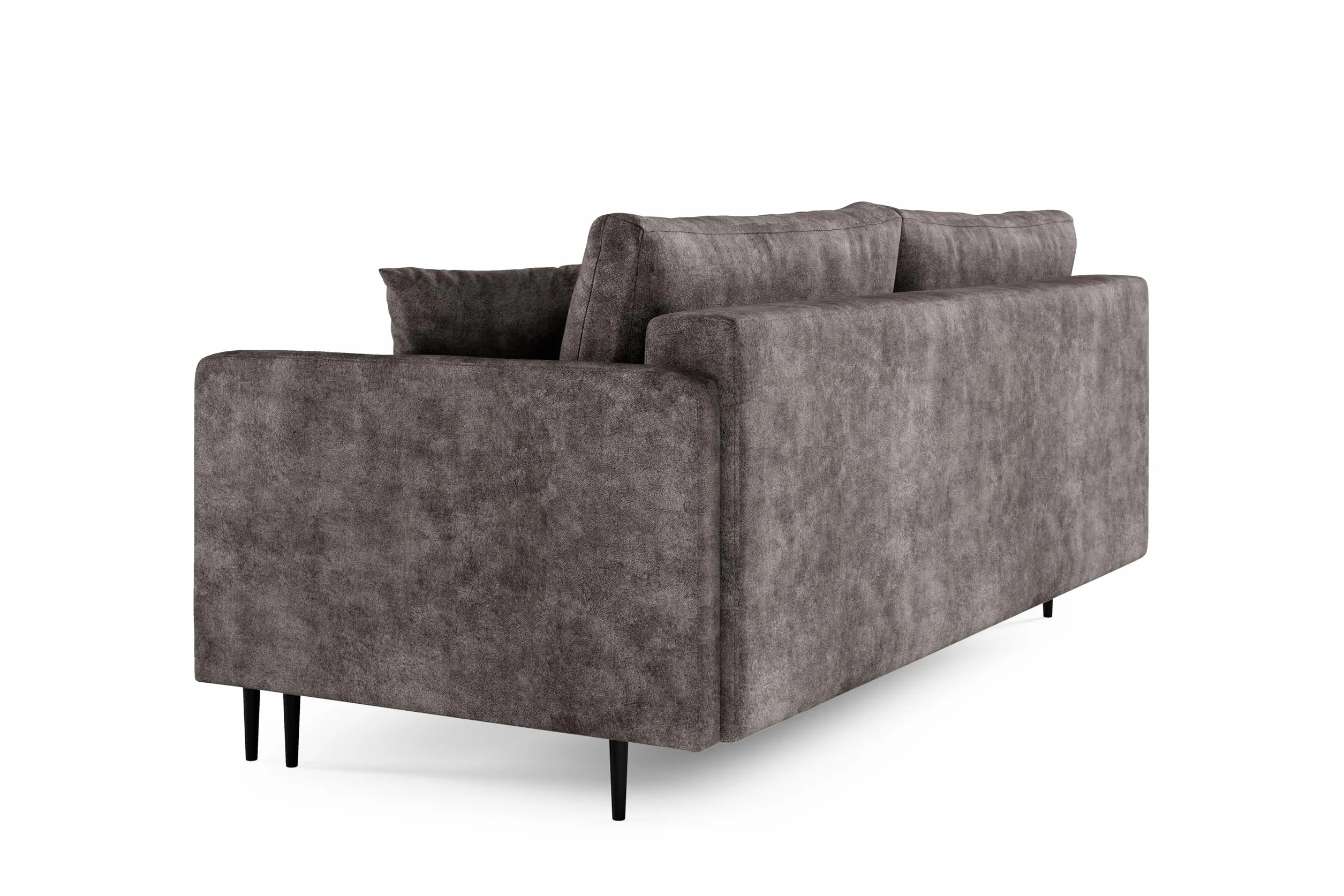 LIKMA Rozkładana Kanapa Mara Kremowa 209x93x92 cm z Funkcją Spania, Pojemnikiem na Pościel, Sofa w Tkaninie Lambi