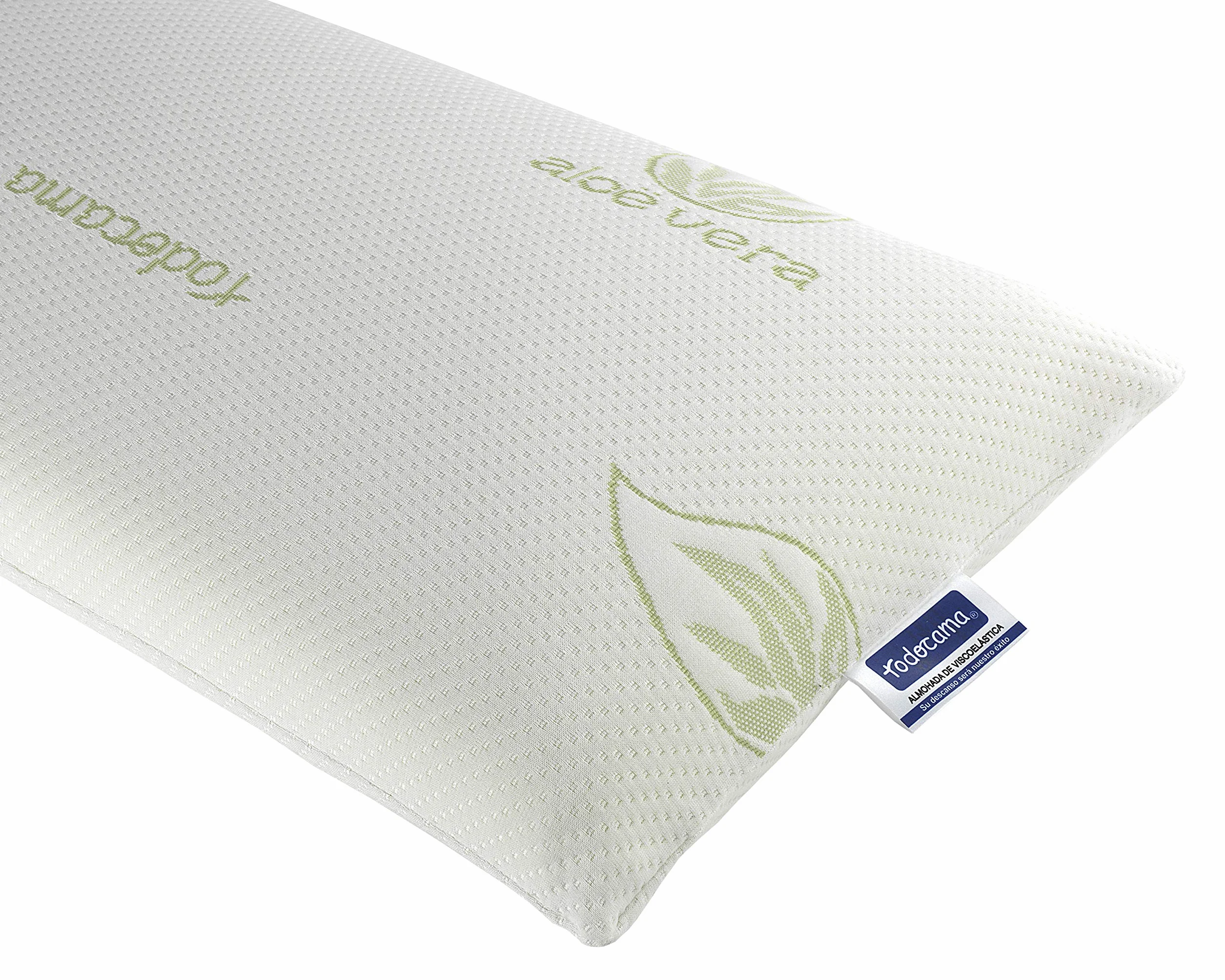 Poduszka wiskoelastyczna kompaktowy rdzeń Aloe Vera Plus termoregulacja 90 cm