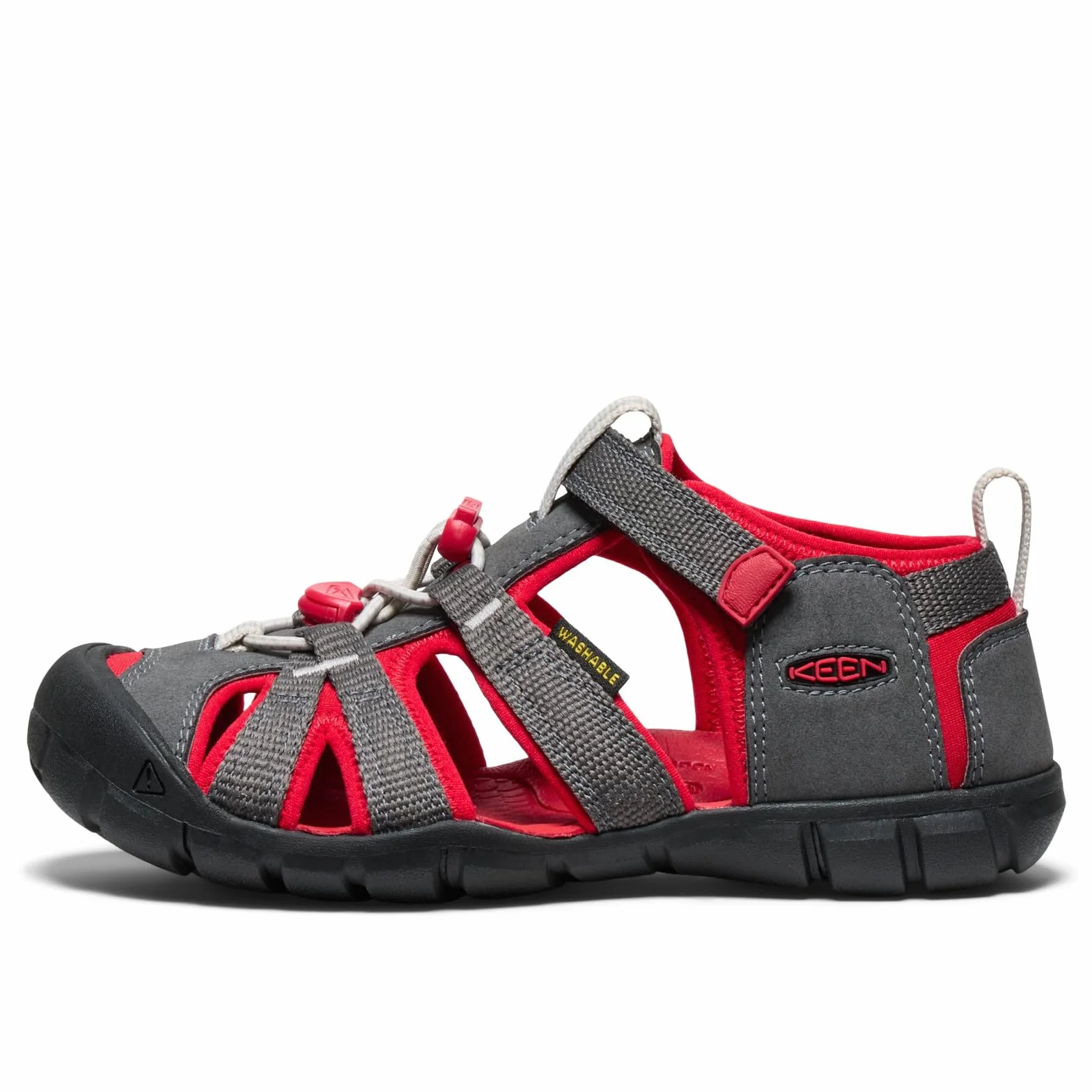 KEEN Sandały dziecięce unisex Seacamp Ii CNX, Magnes czerwony dywan, 36 EU