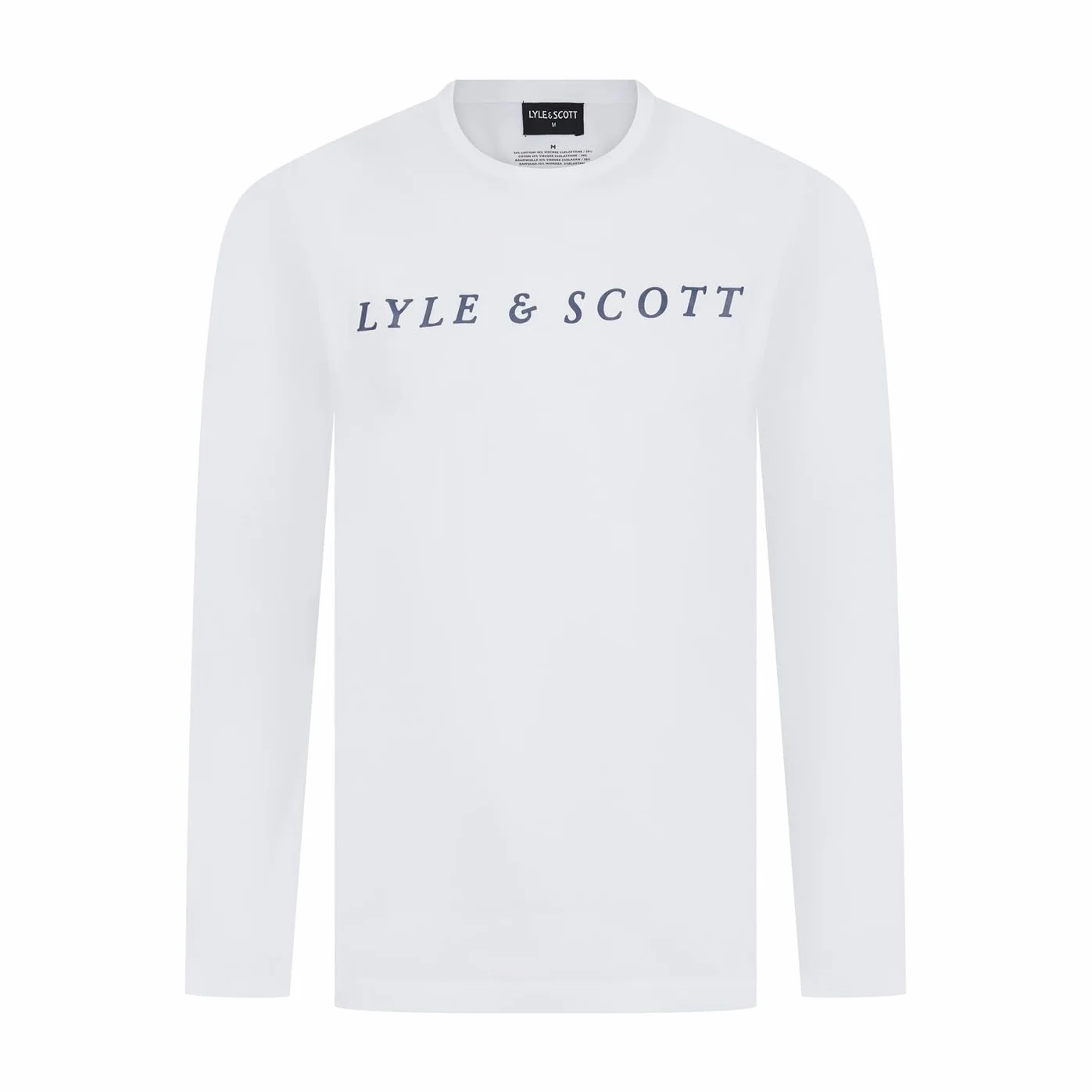 Lyle & Scott Męski bawełniany zestaw odzieży wypoczynkowej - nowość dla AW24 - wygodna koszulka i spodnie z długim rękawem - codzienna bielizna nocna dla mężczyzn