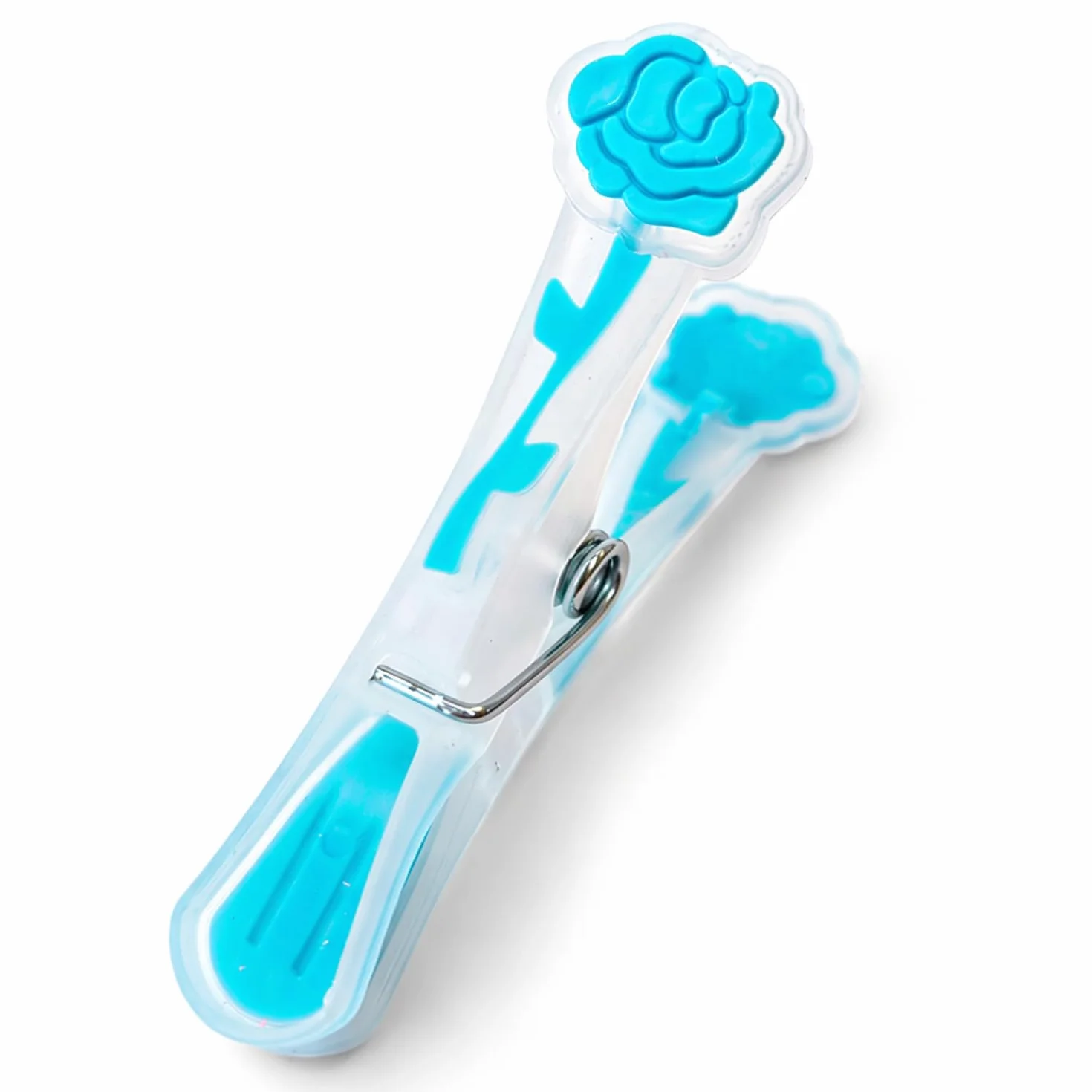COM-FOUR® 40x klamerki do bielizny z miekkim uchwytem, sledzie z mocnym uchwytem do zawieszania poscieli, klamerki do wieszania ubran (040 sztuk - miekki uchwyt)
